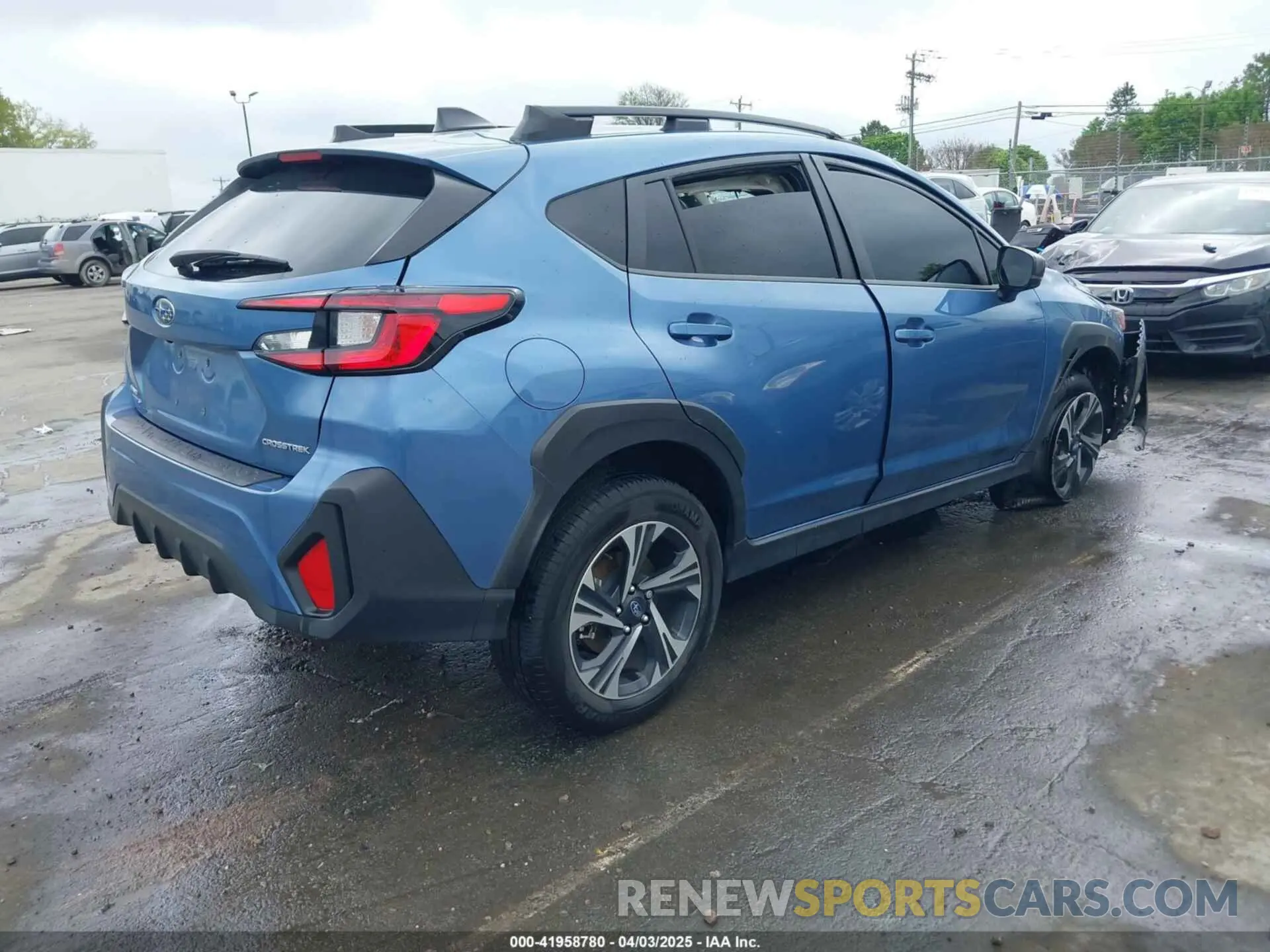 4 fotografías del automóvil dañado JF2GUADC5RH311520 SUBARU CROSSTREK 2024