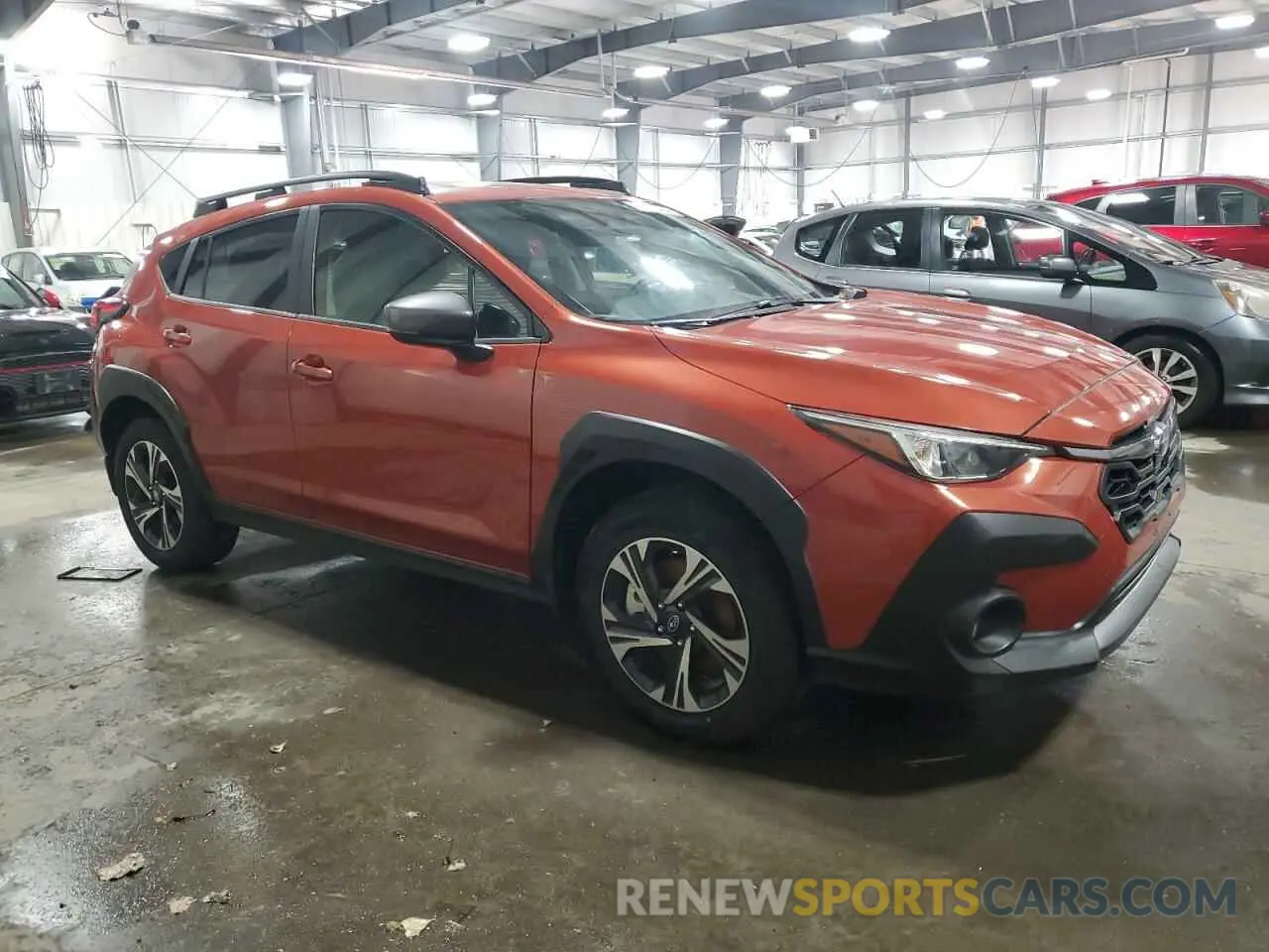 4 fotografías del automóvil dañado JF2GUADC5RH322193 SUBARU CROSSTREK 2024