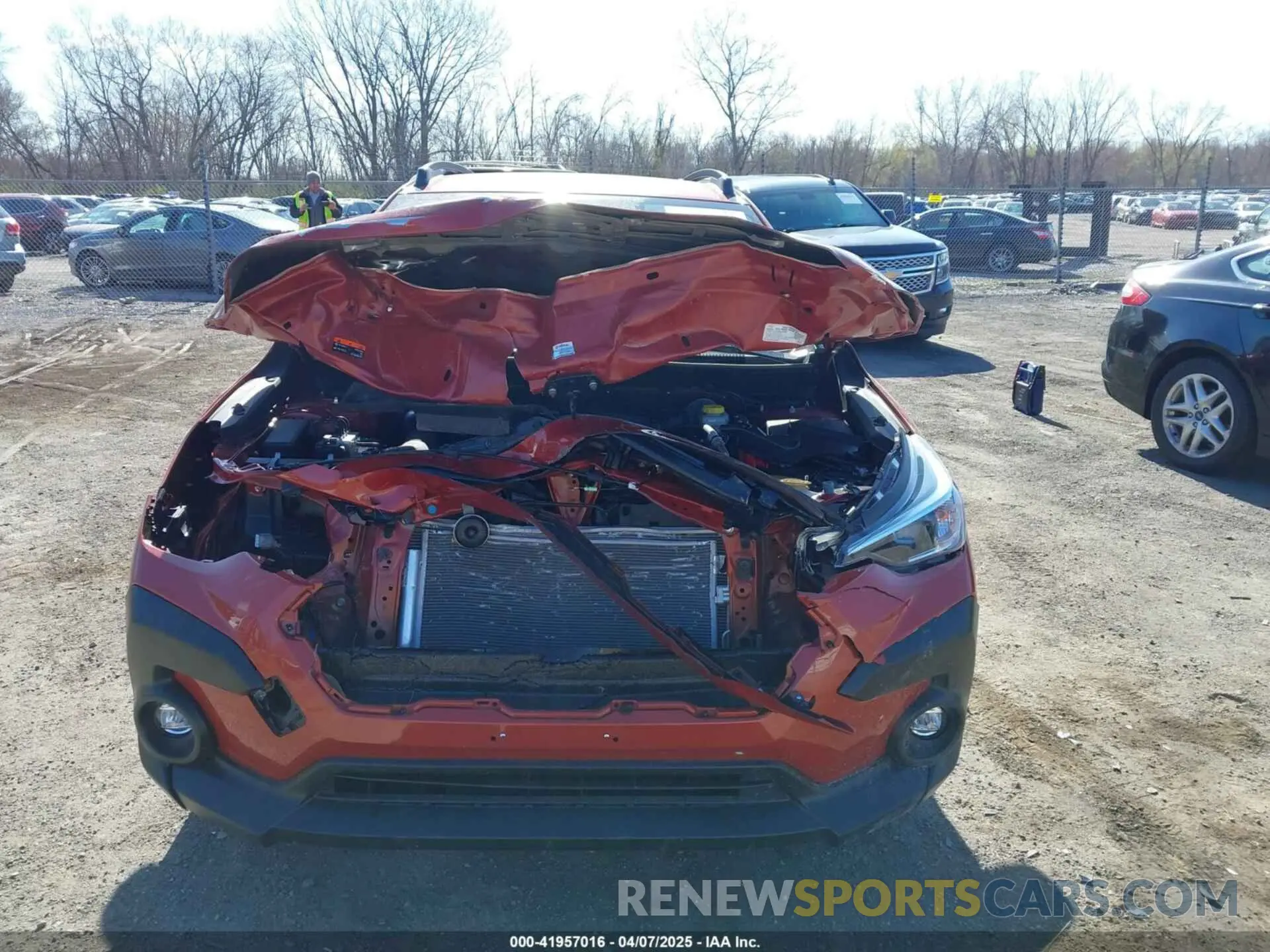 12 fotografías del automóvil dañado JF2GUADC5RH334098 SUBARU CROSSTREK 2024