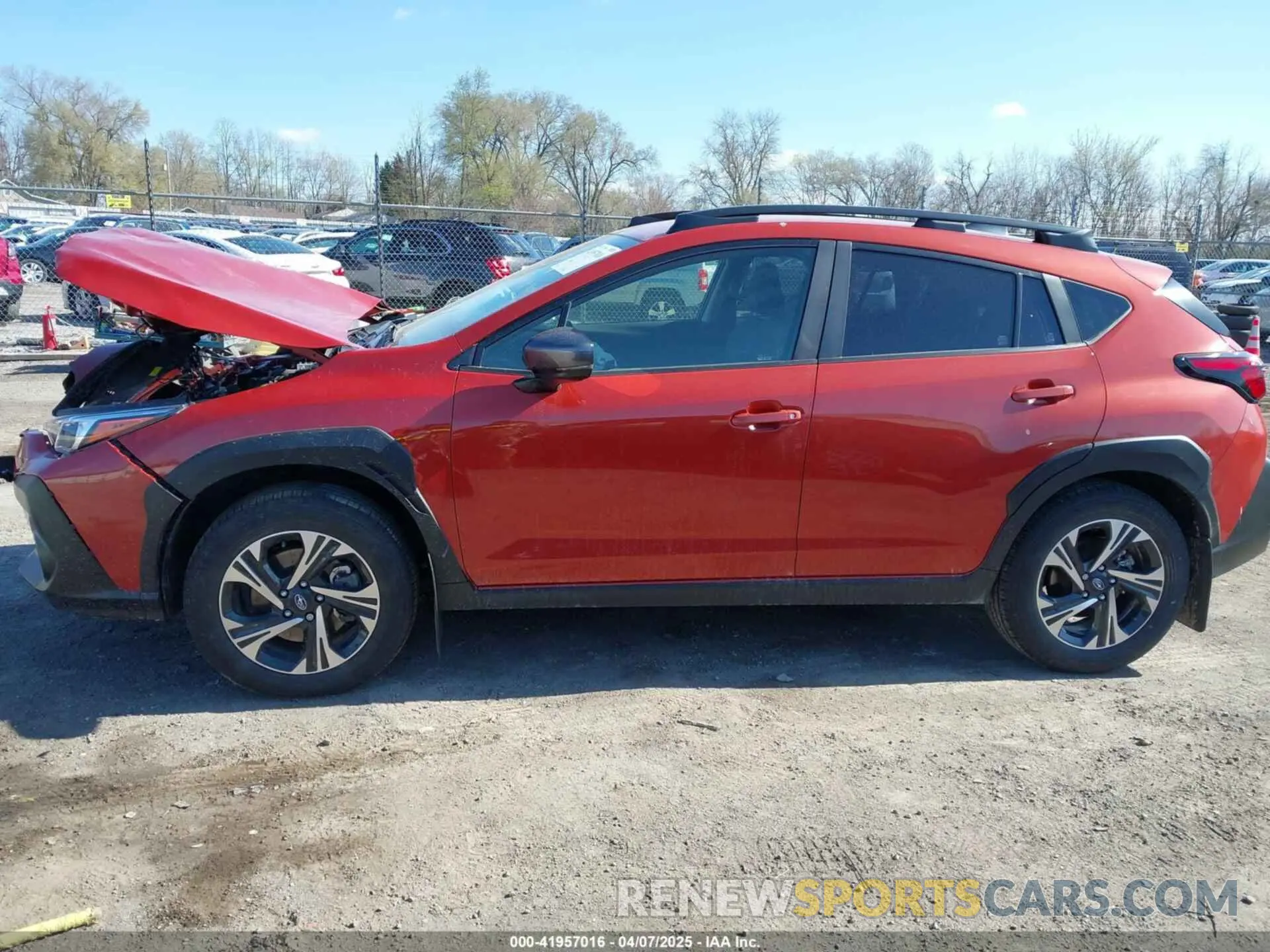 14 fotografías del automóvil dañado JF2GUADC5RH334098 SUBARU CROSSTREK 2024