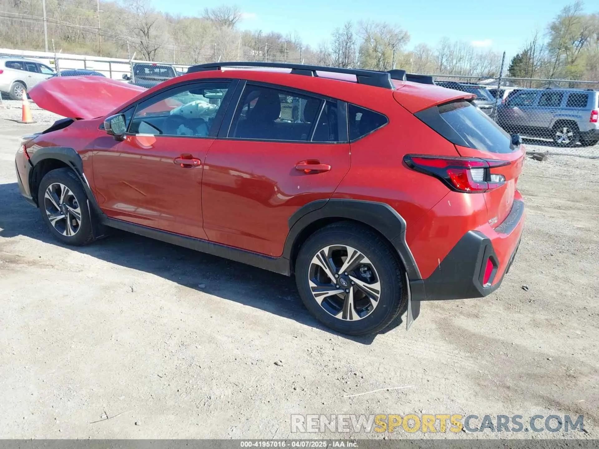 3 fotografías del automóvil dañado JF2GUADC5RH334098 SUBARU CROSSTREK 2024
