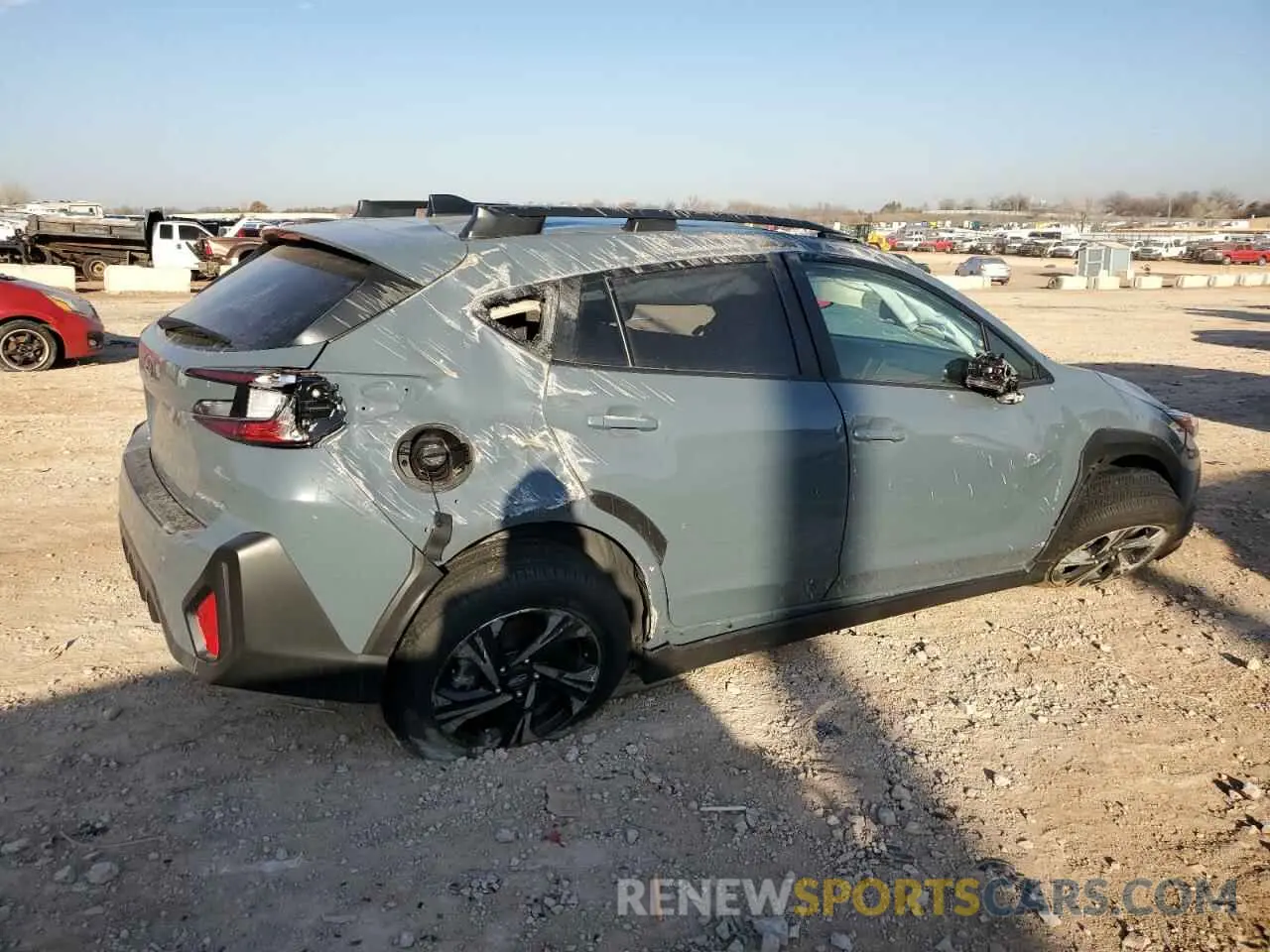 3 fotografías del automóvil dañado JF2GUADC5RH376545 SUBARU CROSSTREK 2024