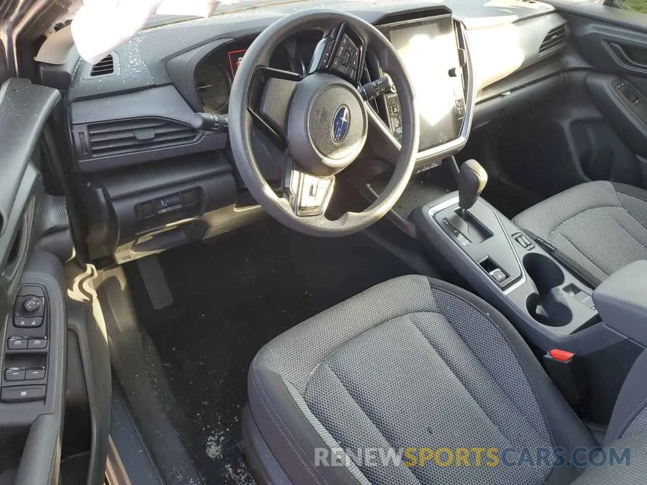8 fotografías del automóvil dañado JF2GUADC5RH376545 SUBARU CROSSTREK 2024