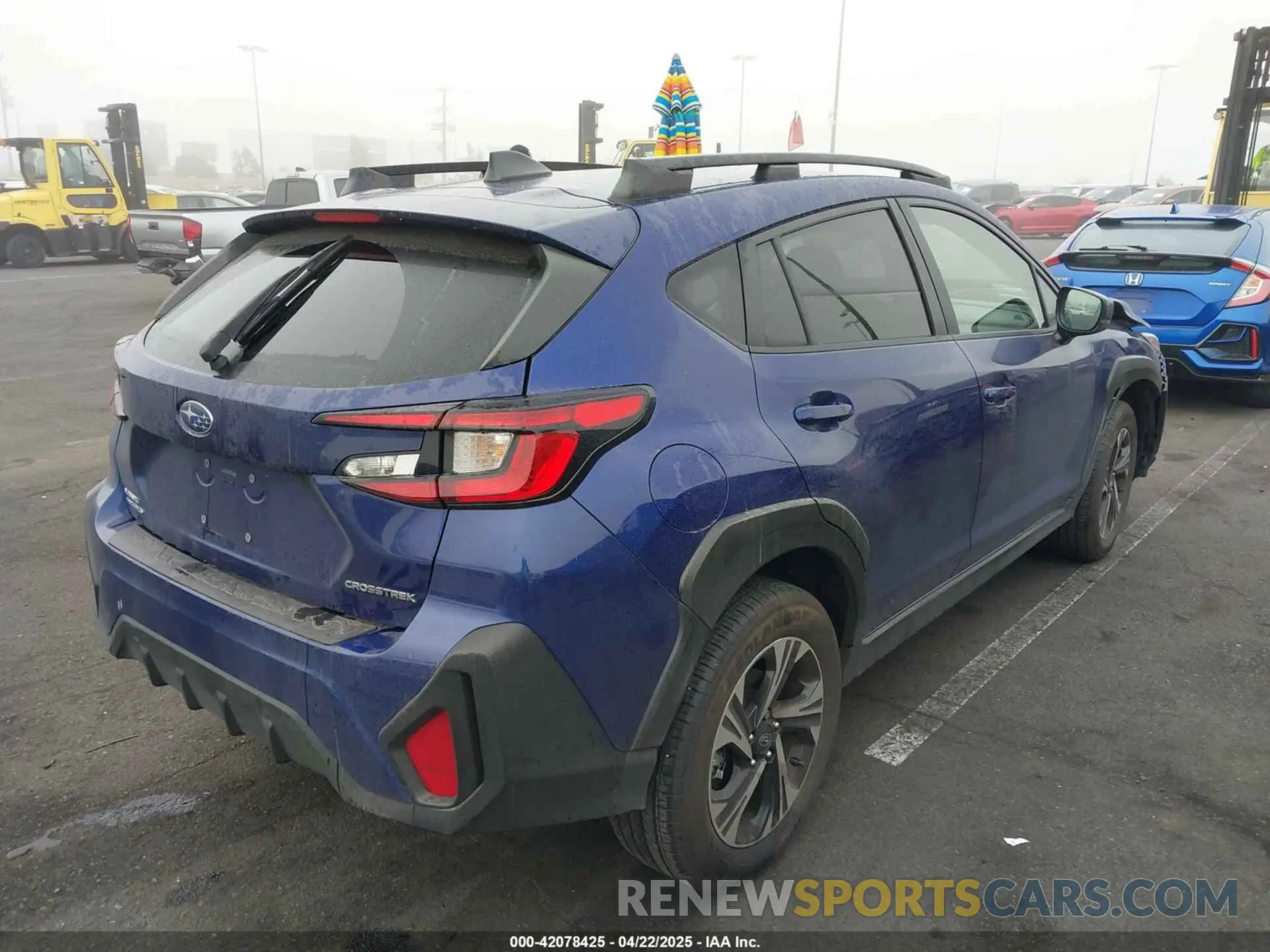 4 fotografías del automóvil dañado JF2GUADC5RH389053 SUBARU CROSSTREK 2024