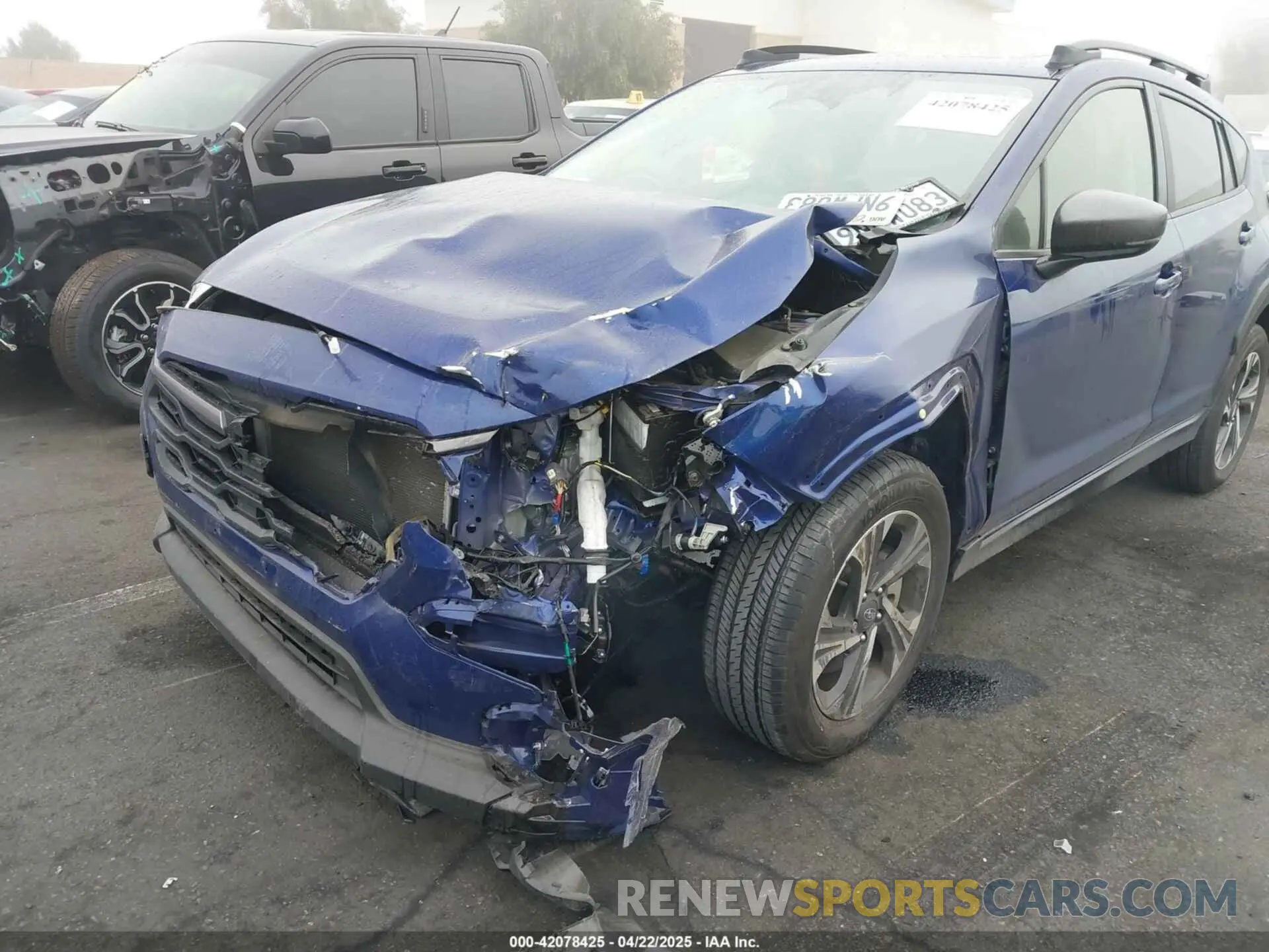6 fotografías del automóvil dañado JF2GUADC5RH389053 SUBARU CROSSTREK 2024