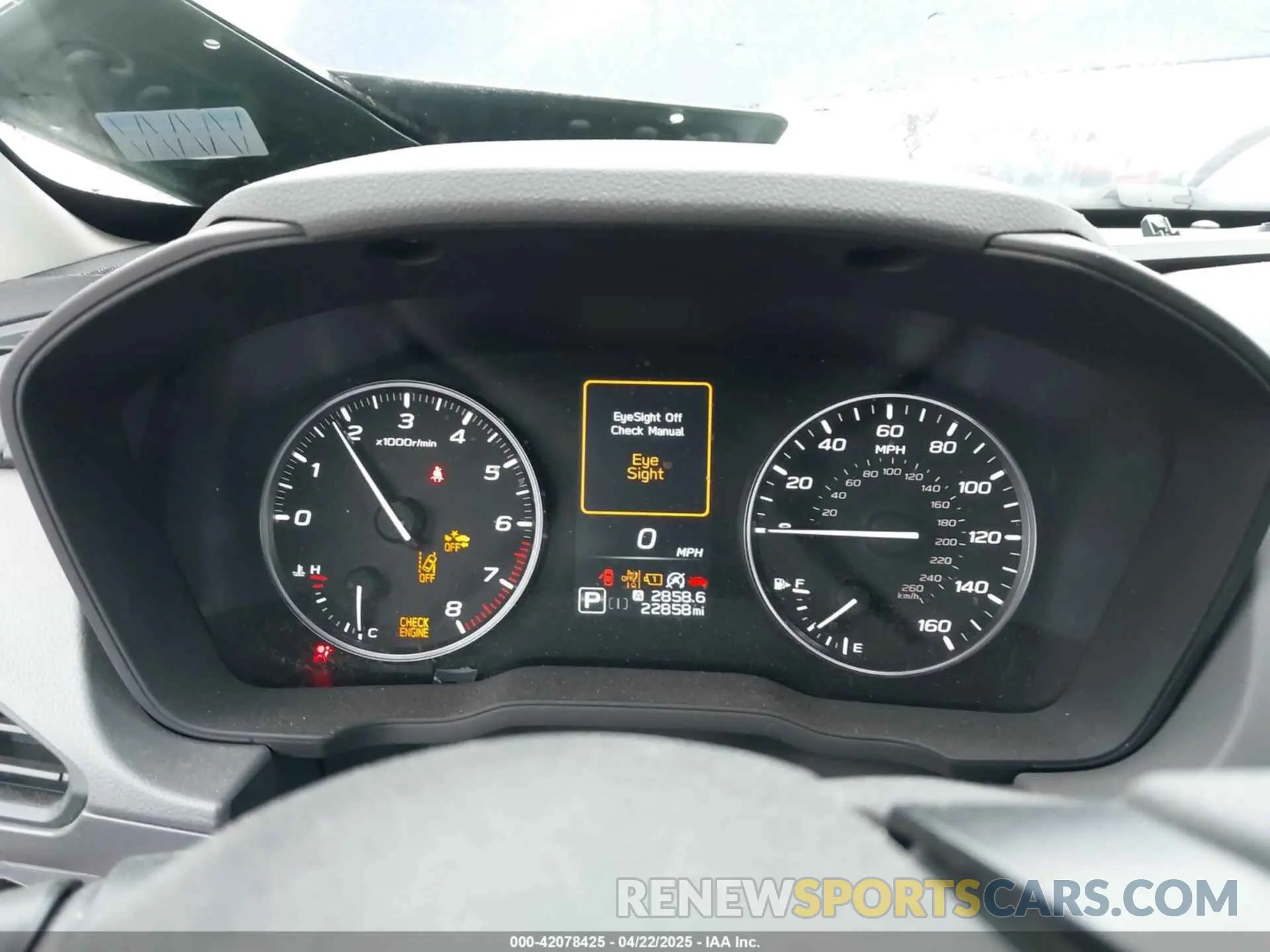 7 fotografías del automóvil dañado JF2GUADC5RH389053 SUBARU CROSSTREK 2024