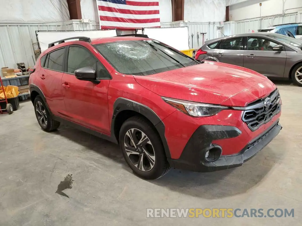 4 fotografías del automóvil dañado JF2GUADC5RH867942 SUBARU CROSSTREK 2024