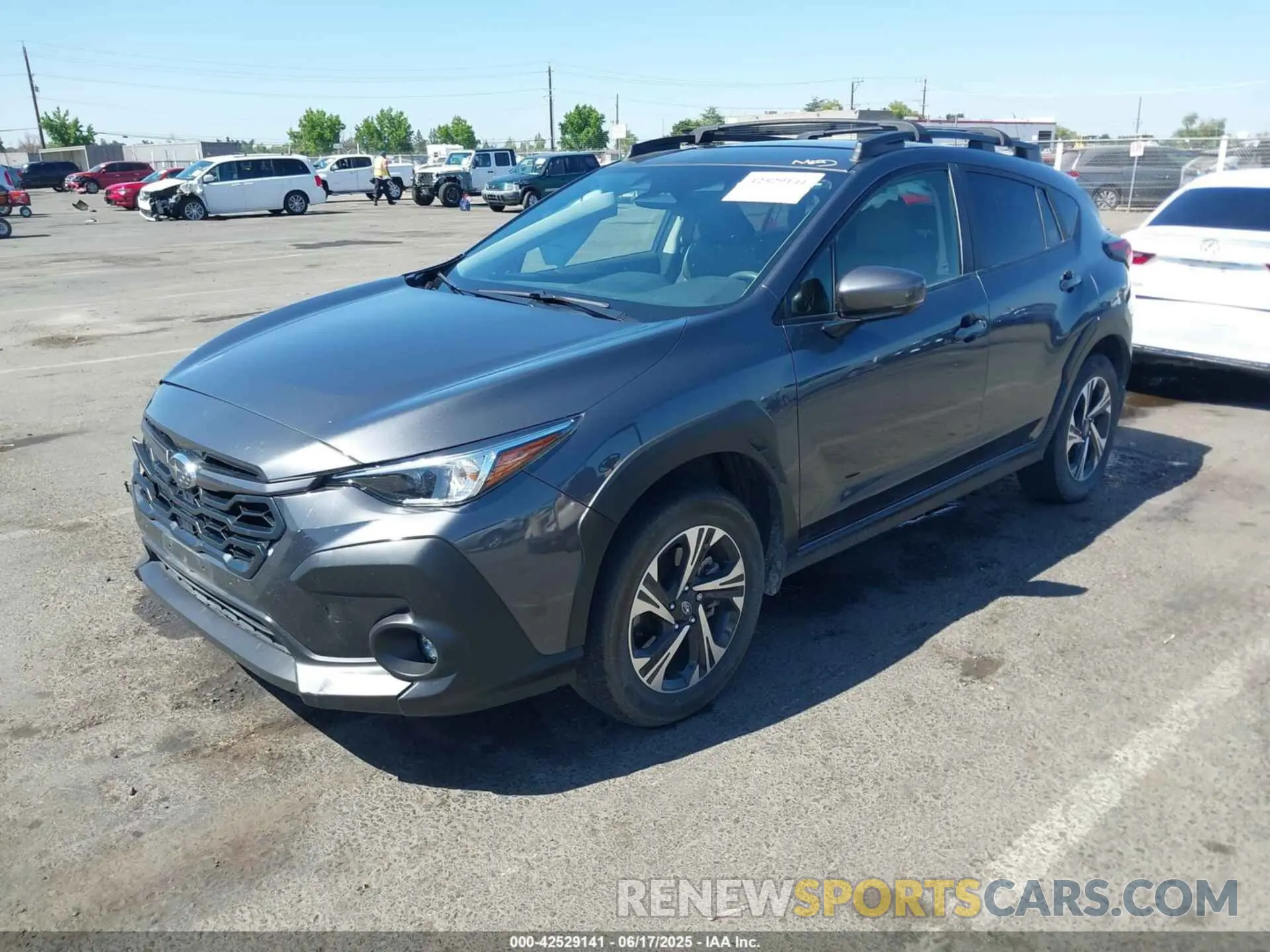 2 fotografías del automóvil dañado JF2GUADC5RH890329 SUBARU CROSSTREK 2024