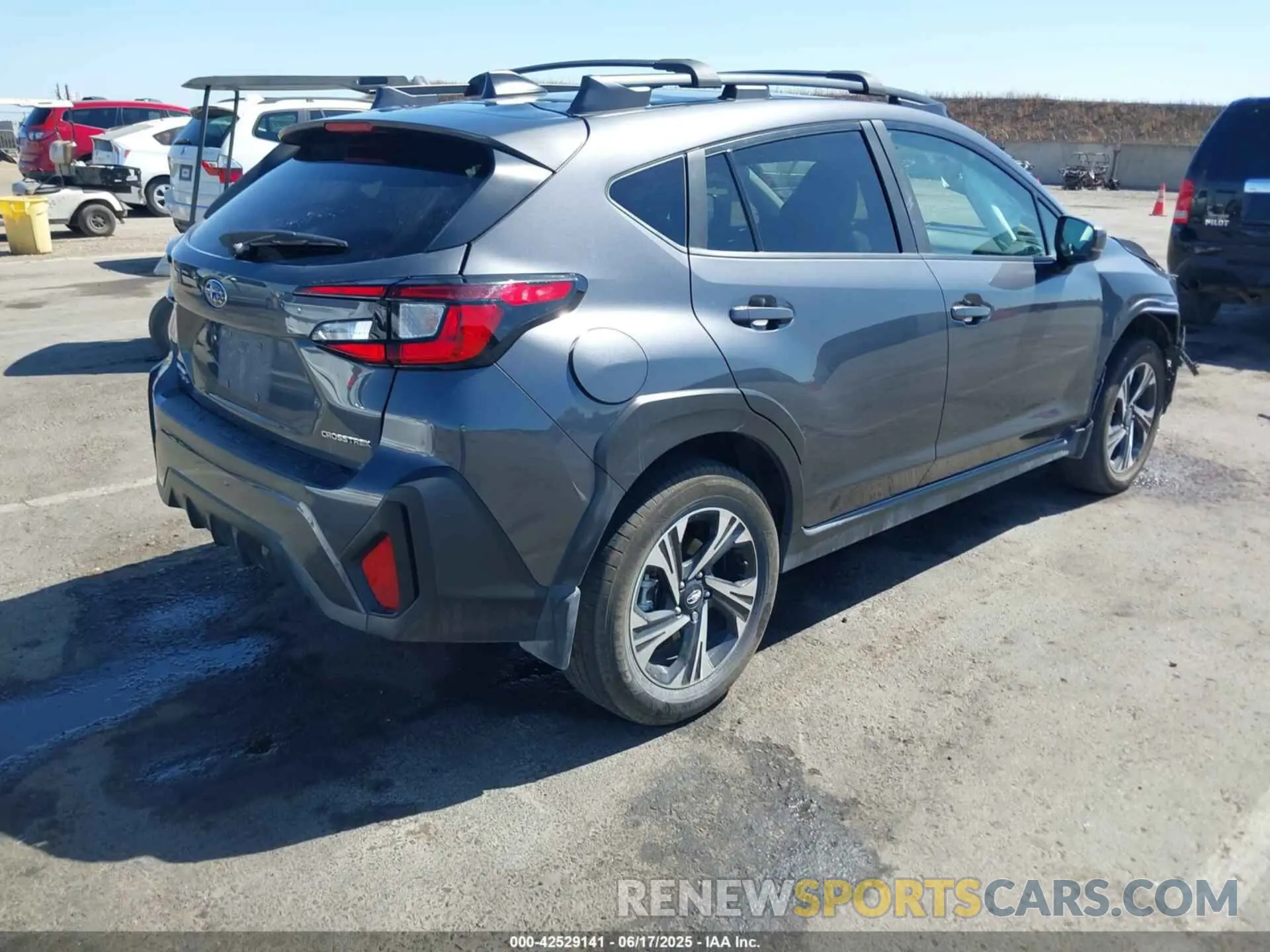 4 fotografías del automóvil dañado JF2GUADC5RH890329 SUBARU CROSSTREK 2024