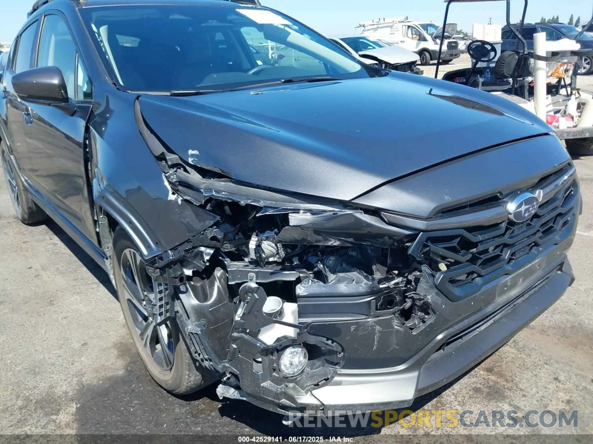 6 fotografías del automóvil dañado JF2GUADC5RH890329 SUBARU CROSSTREK 2024