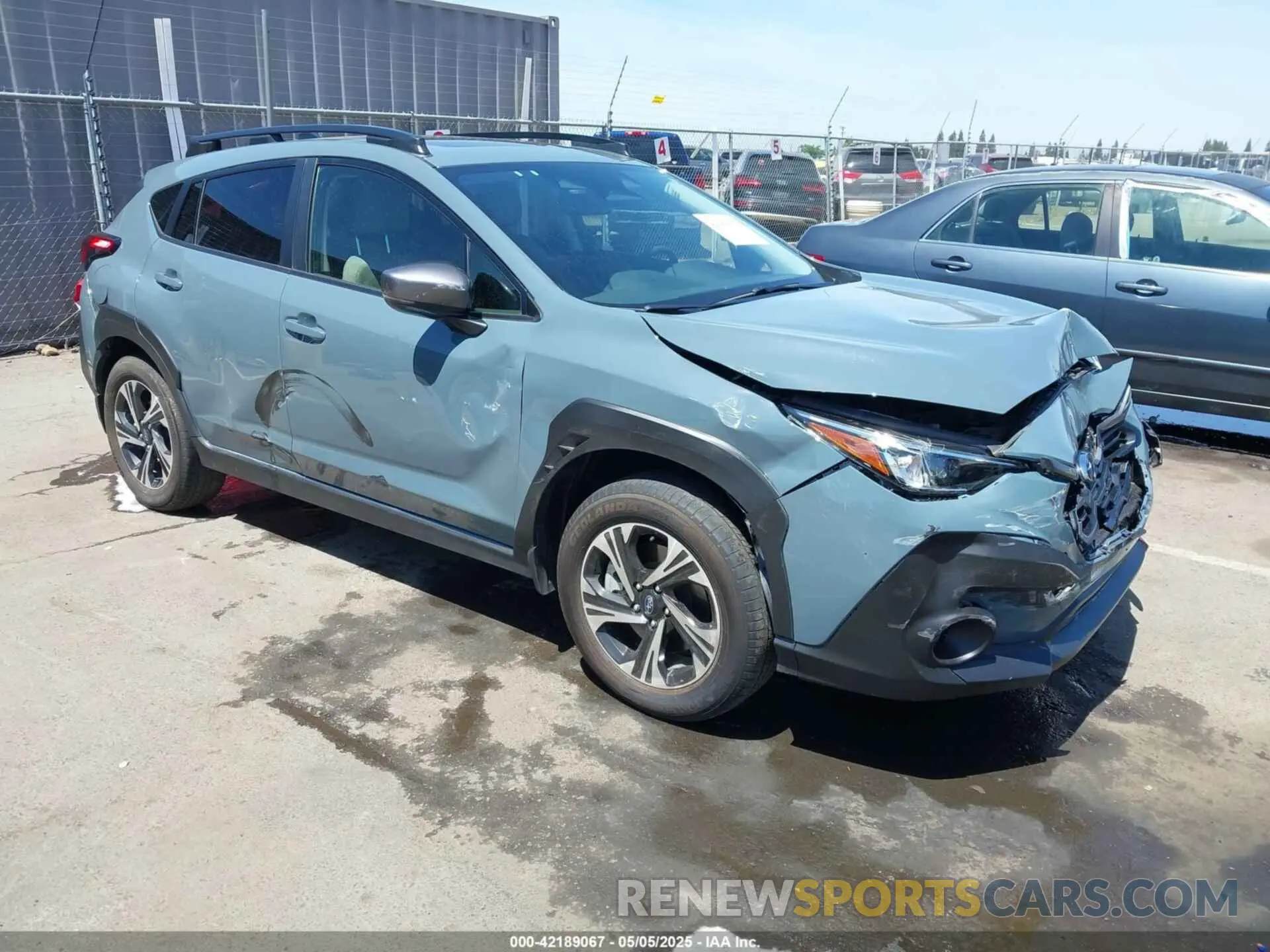 1 fotografías del automóvil dañado JF2GUADC6R8214231 SUBARU CROSSTREK 2024