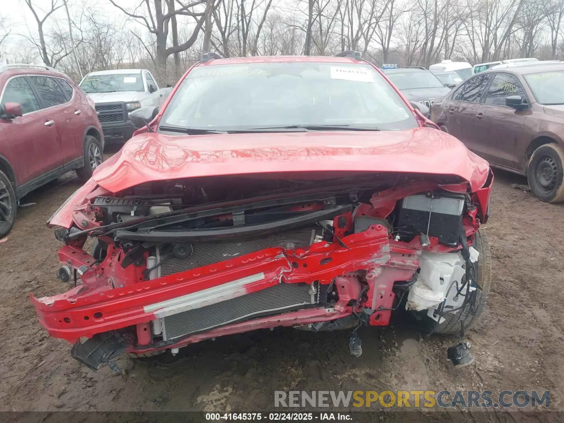 13 fotografías del automóvil dañado JF2GUADC6R8252056 SUBARU CROSSTREK 2024