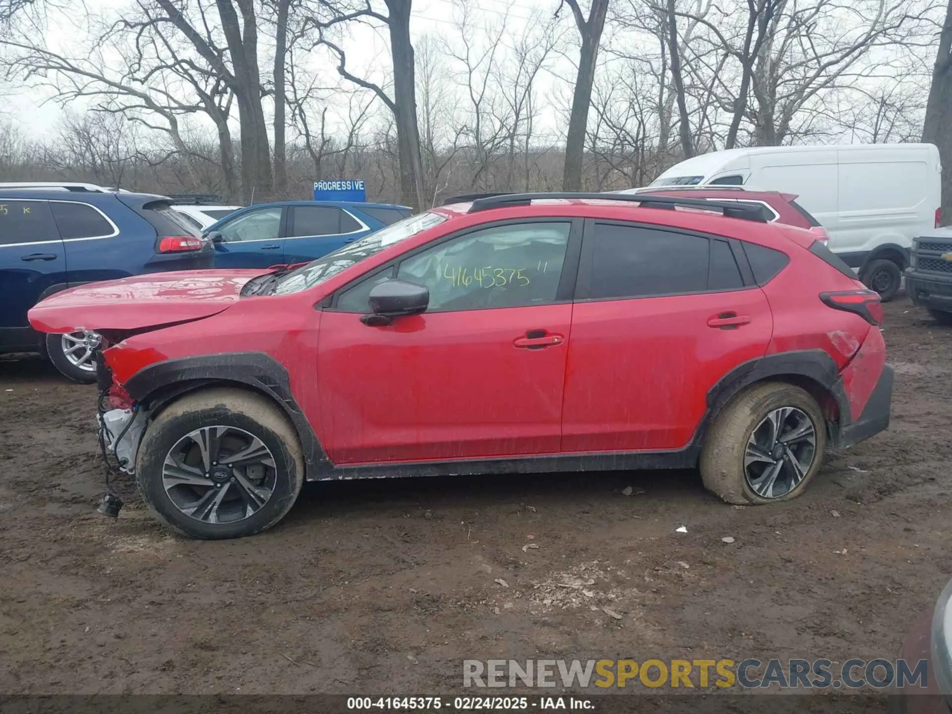 15 fotografías del automóvil dañado JF2GUADC6R8252056 SUBARU CROSSTREK 2024