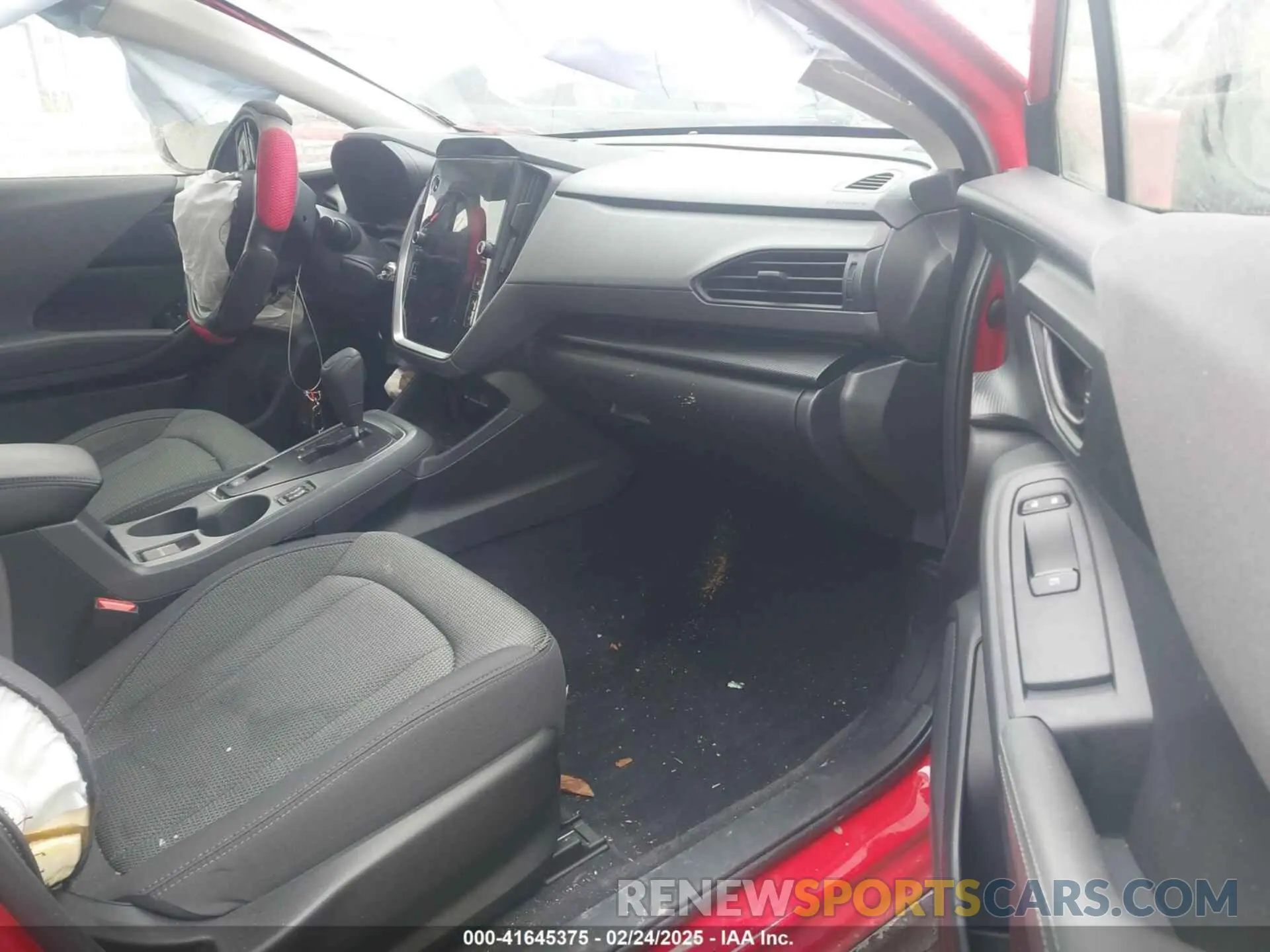 5 fotografías del automóvil dañado JF2GUADC6R8252056 SUBARU CROSSTREK 2024