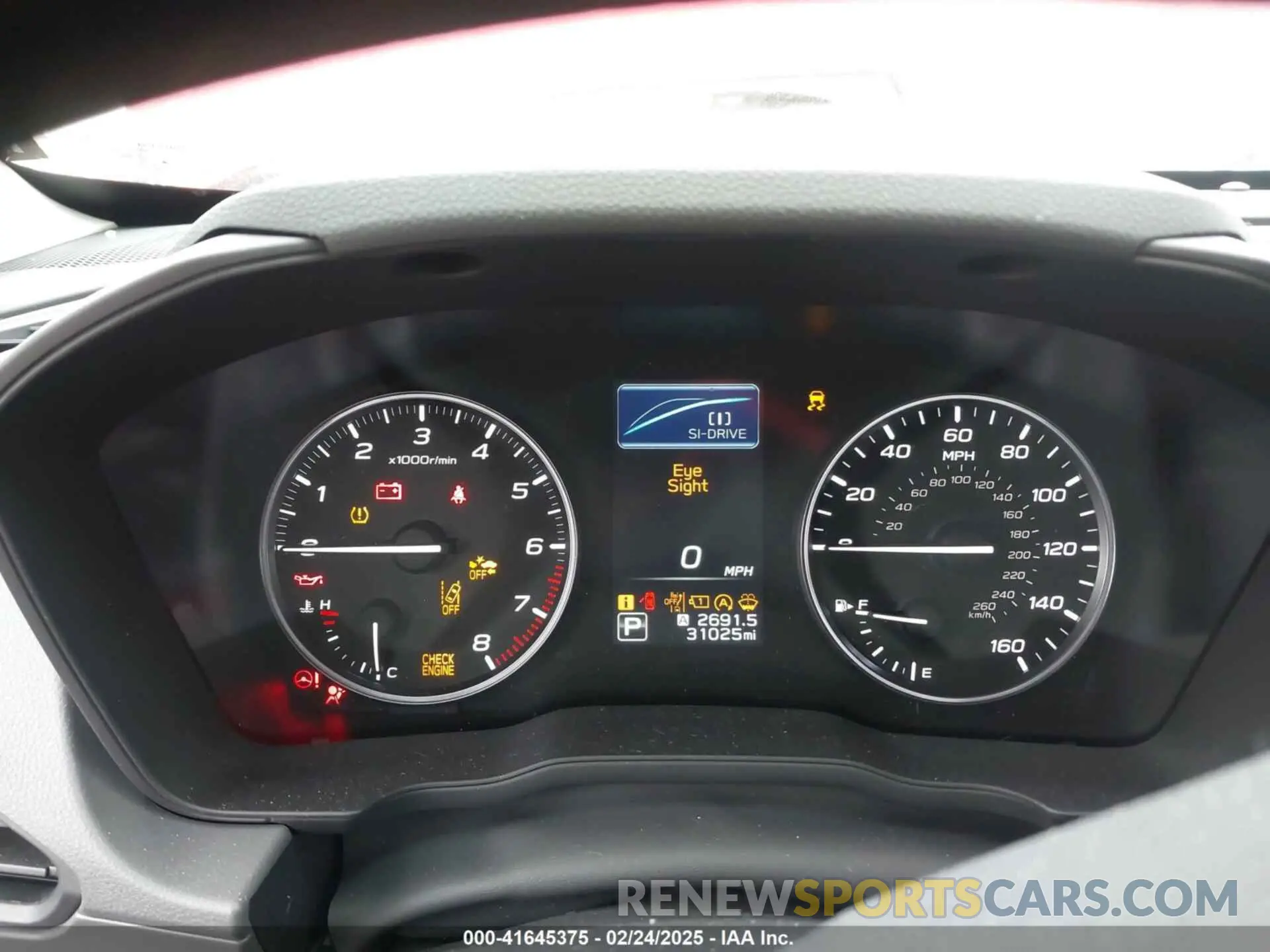 7 fotografías del automóvil dañado JF2GUADC6R8252056 SUBARU CROSSTREK 2024