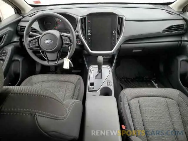 8 fotografías del automóvil dañado JF2GUADC6R8302793 SUBARU CROSSTREK 2024