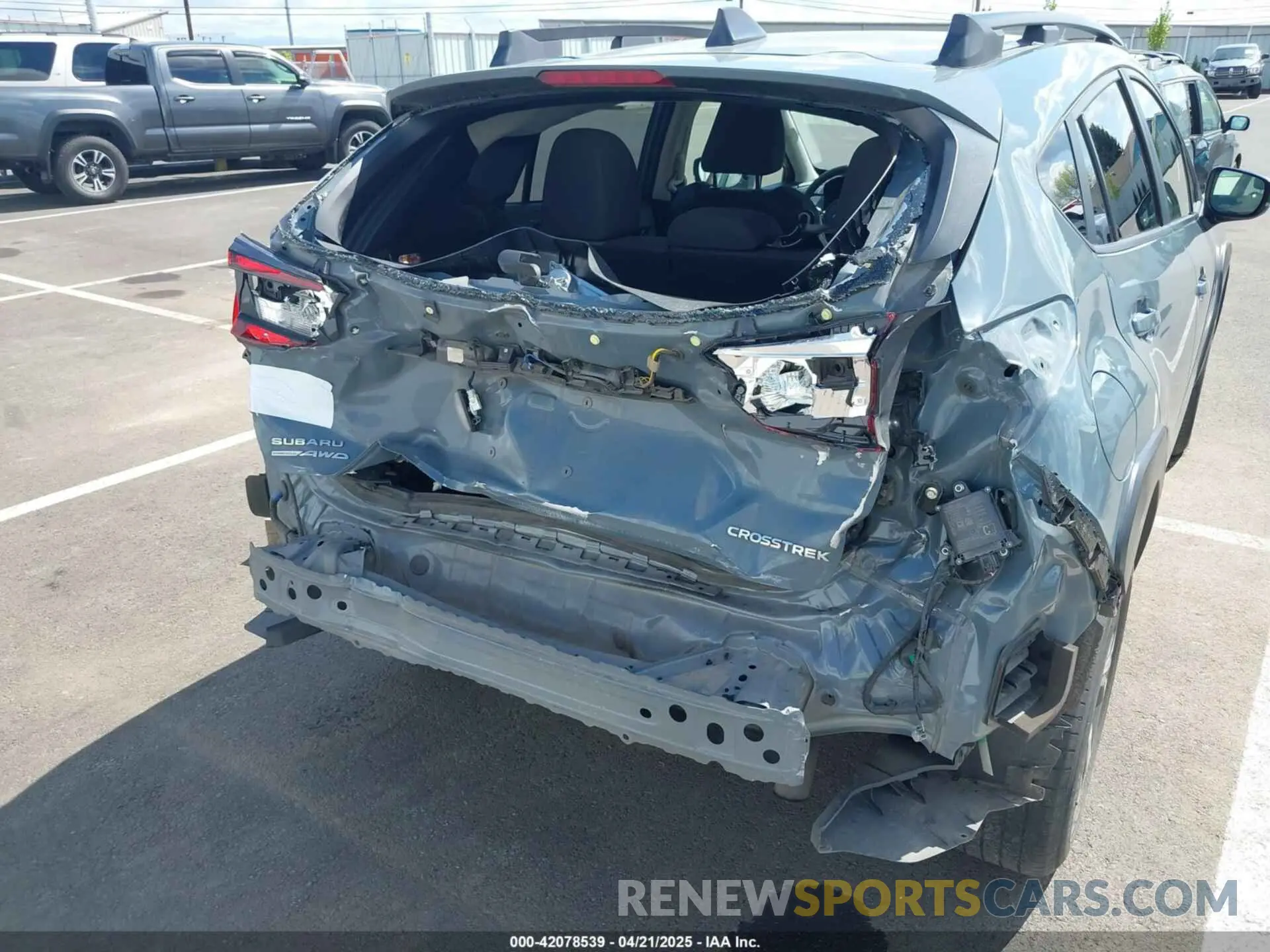 18 fotografías del automóvil dañado JF2GUADC6R8306021 SUBARU CROSSTREK 2024