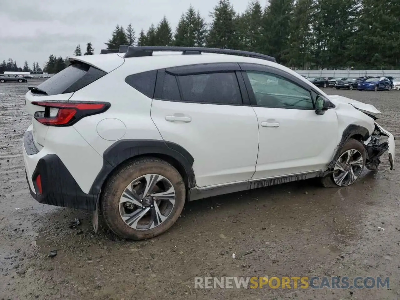 3 fotografías del automóvil dañado JF2GUADC6R8309355 SUBARU CROSSTREK 2024