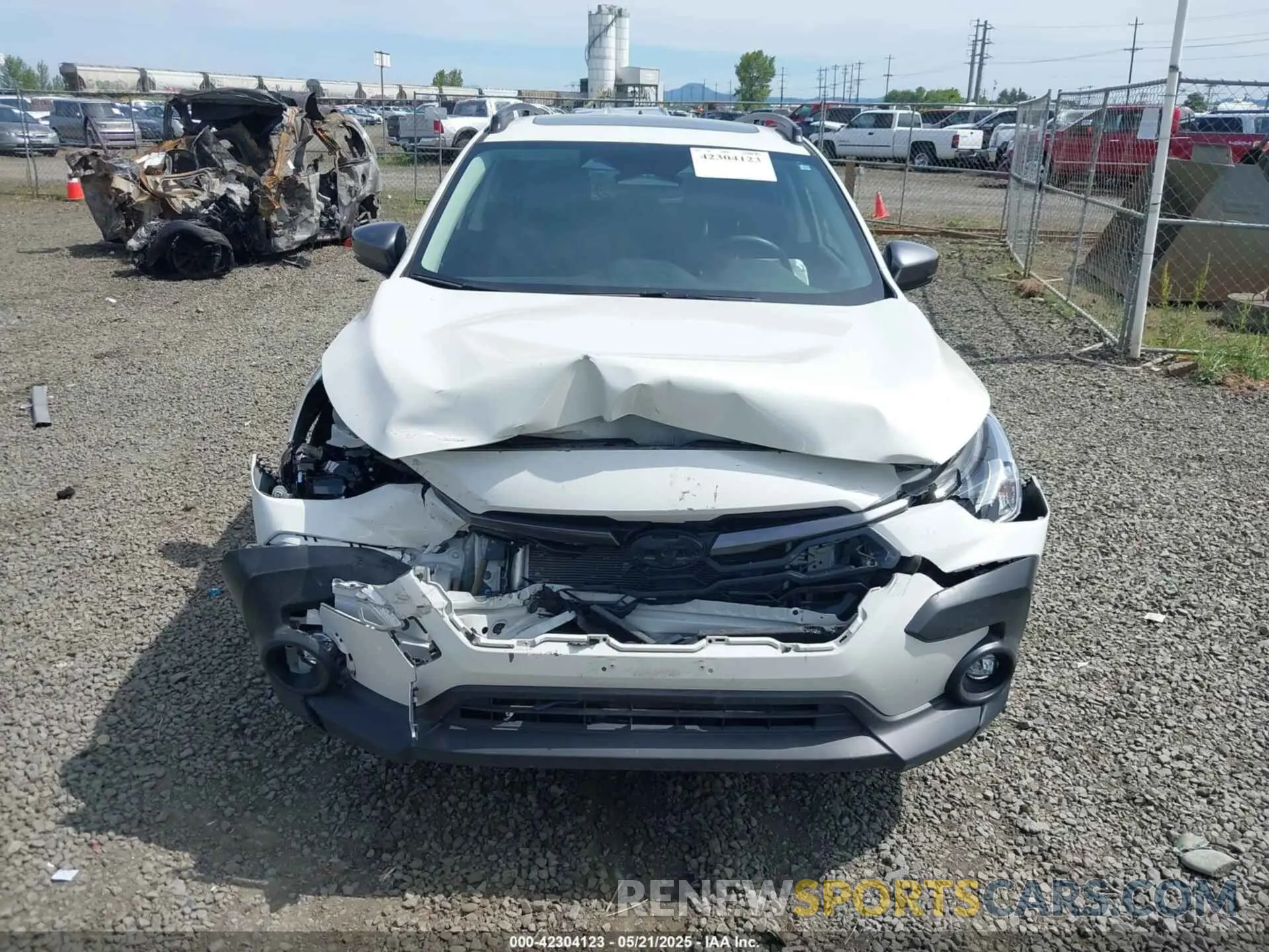 12 fotografías del automóvil dañado JF2GUADC6R8316256 SUBARU CROSSTREK 2024