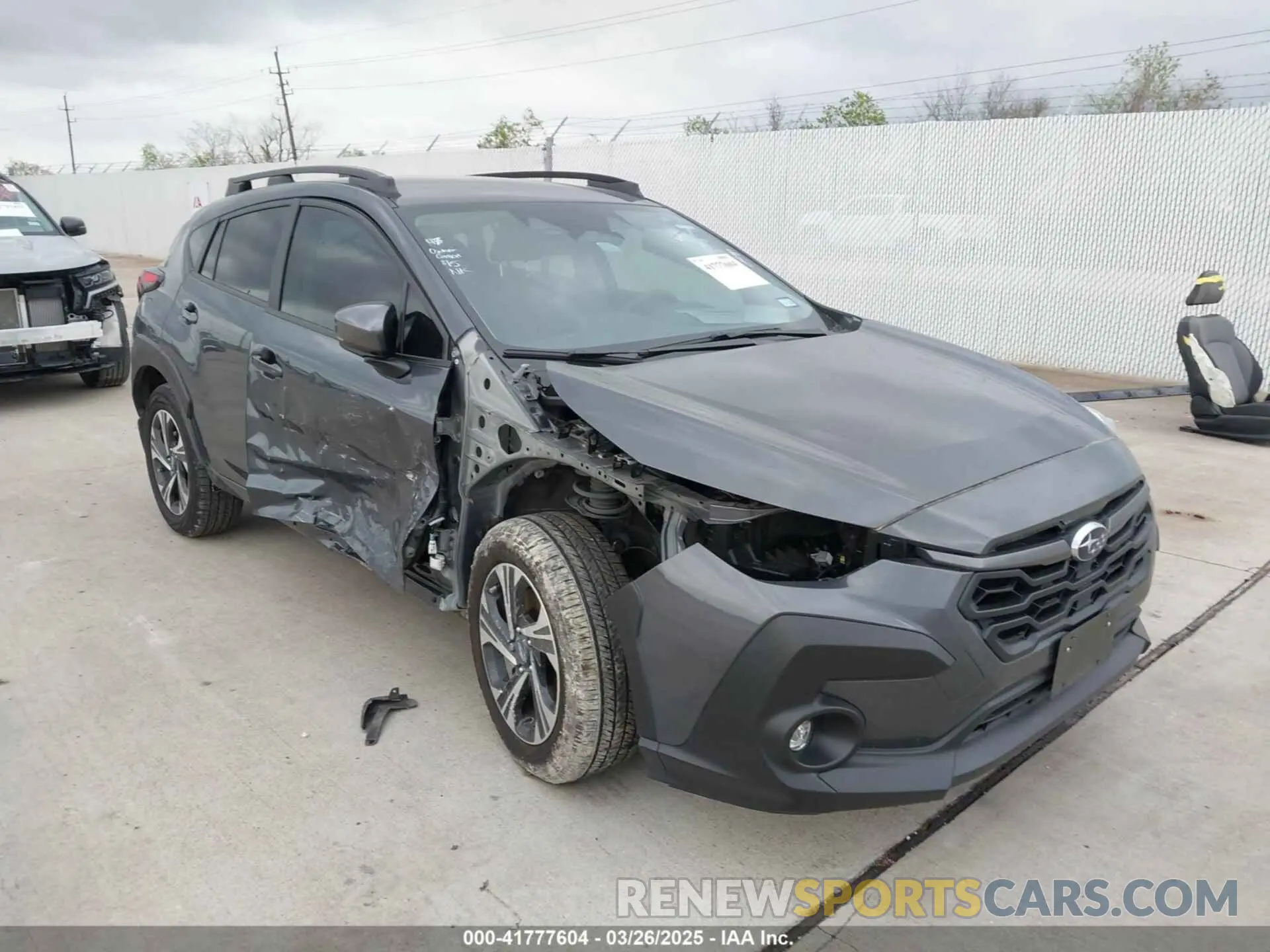 1 fotografías del automóvil dañado JF2GUADC6R8324583 SUBARU CROSSTREK 2024