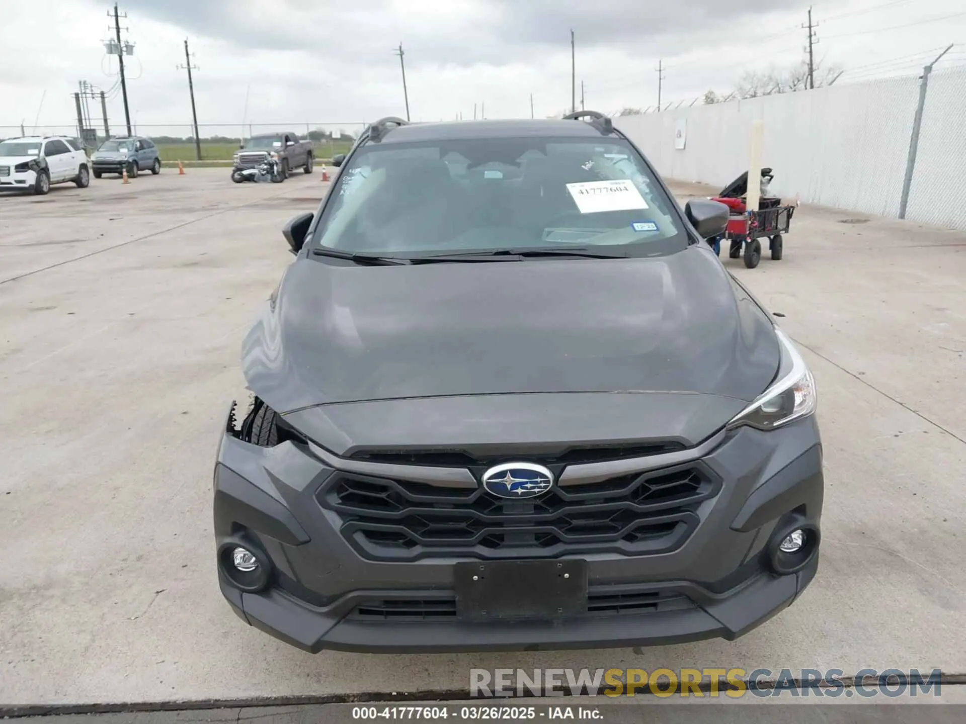 12 fotografías del automóvil dañado JF2GUADC6R8324583 SUBARU CROSSTREK 2024