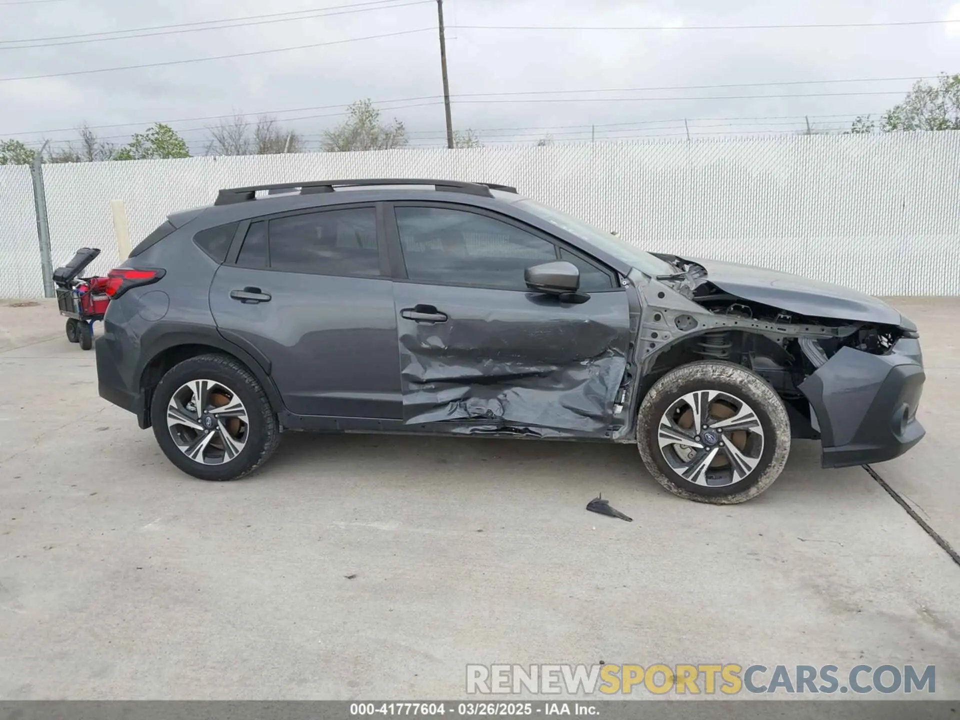 13 fotografías del automóvil dañado JF2GUADC6R8324583 SUBARU CROSSTREK 2024