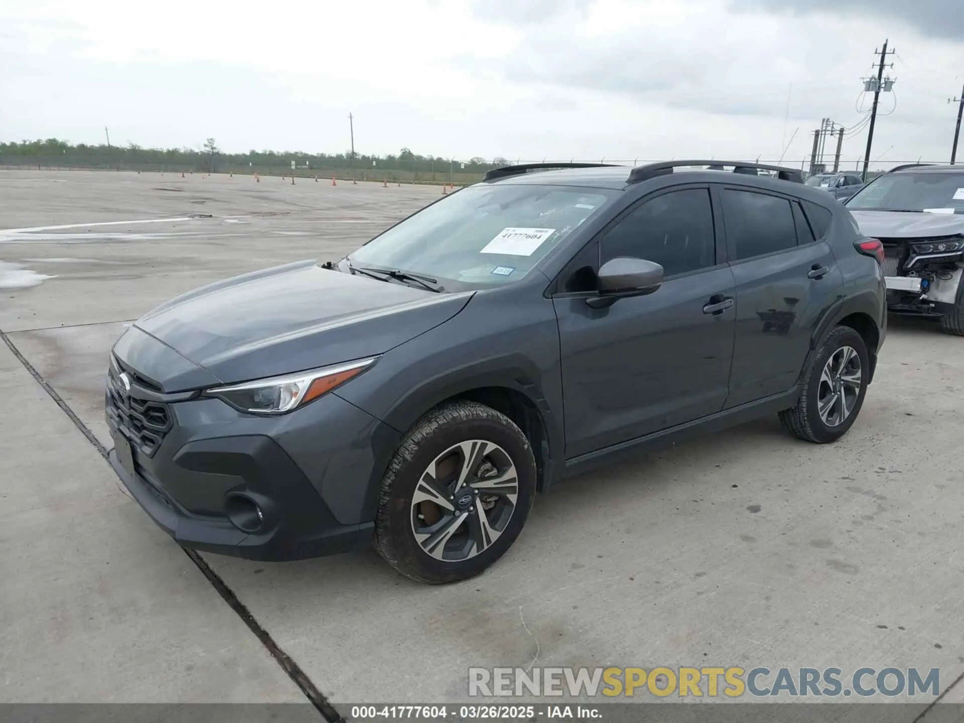 2 fotografías del automóvil dañado JF2GUADC6R8324583 SUBARU CROSSTREK 2024