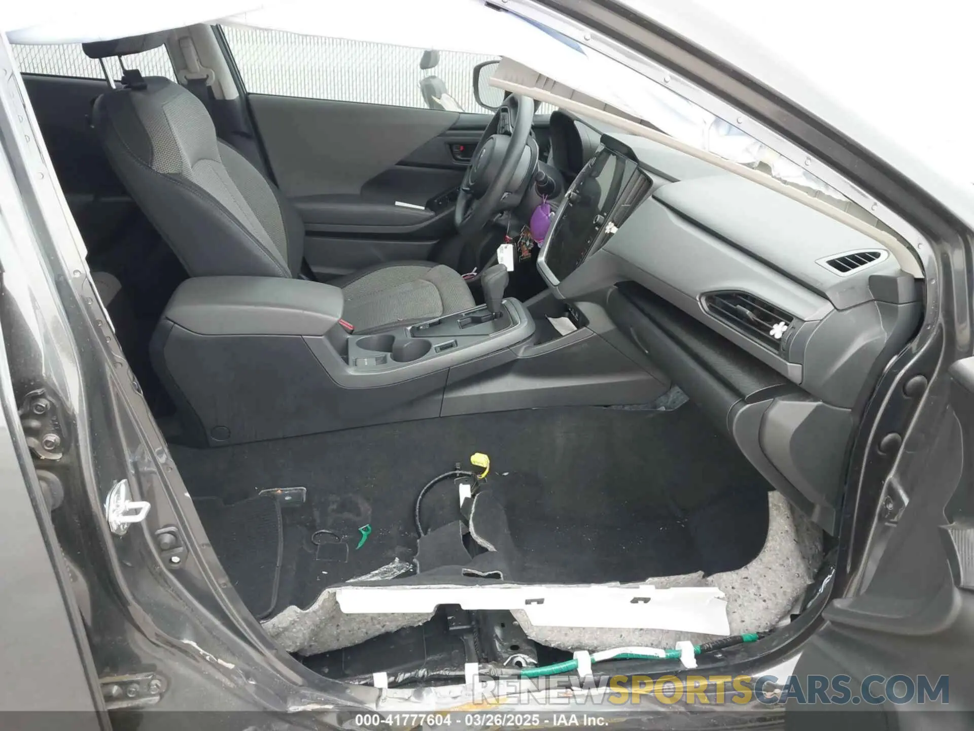 5 fotografías del automóvil dañado JF2GUADC6R8324583 SUBARU CROSSTREK 2024