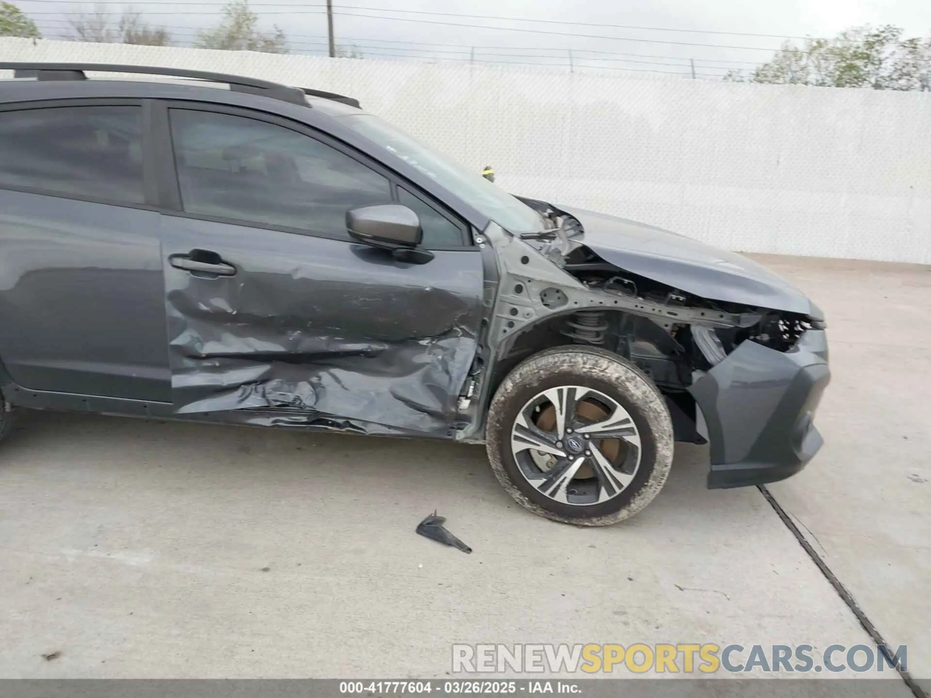 6 fotografías del automóvil dañado JF2GUADC6R8324583 SUBARU CROSSTREK 2024