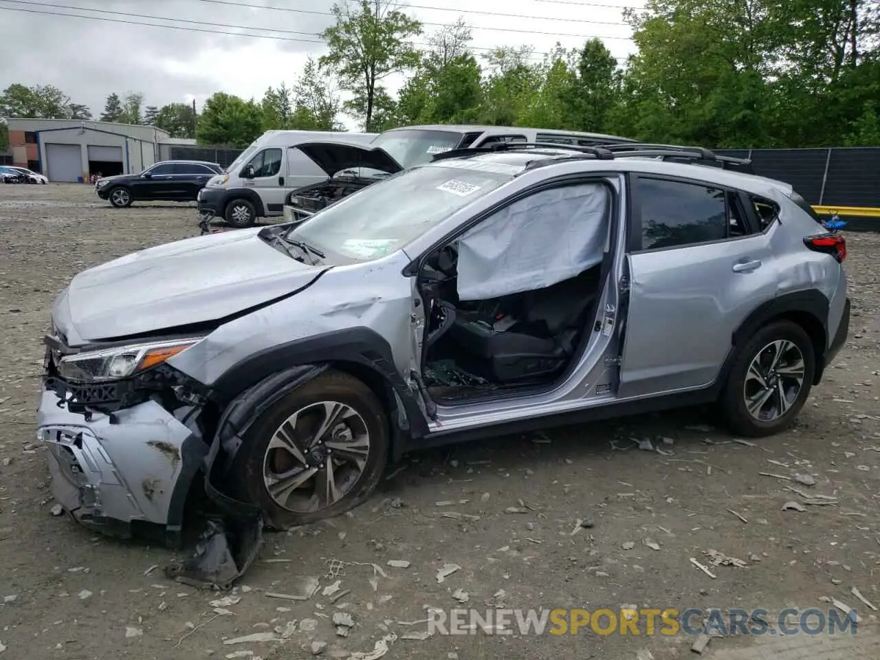 1 fotografías del automóvil dañado JF2GUADC6R8331825 SUBARU CROSSTREK 2024