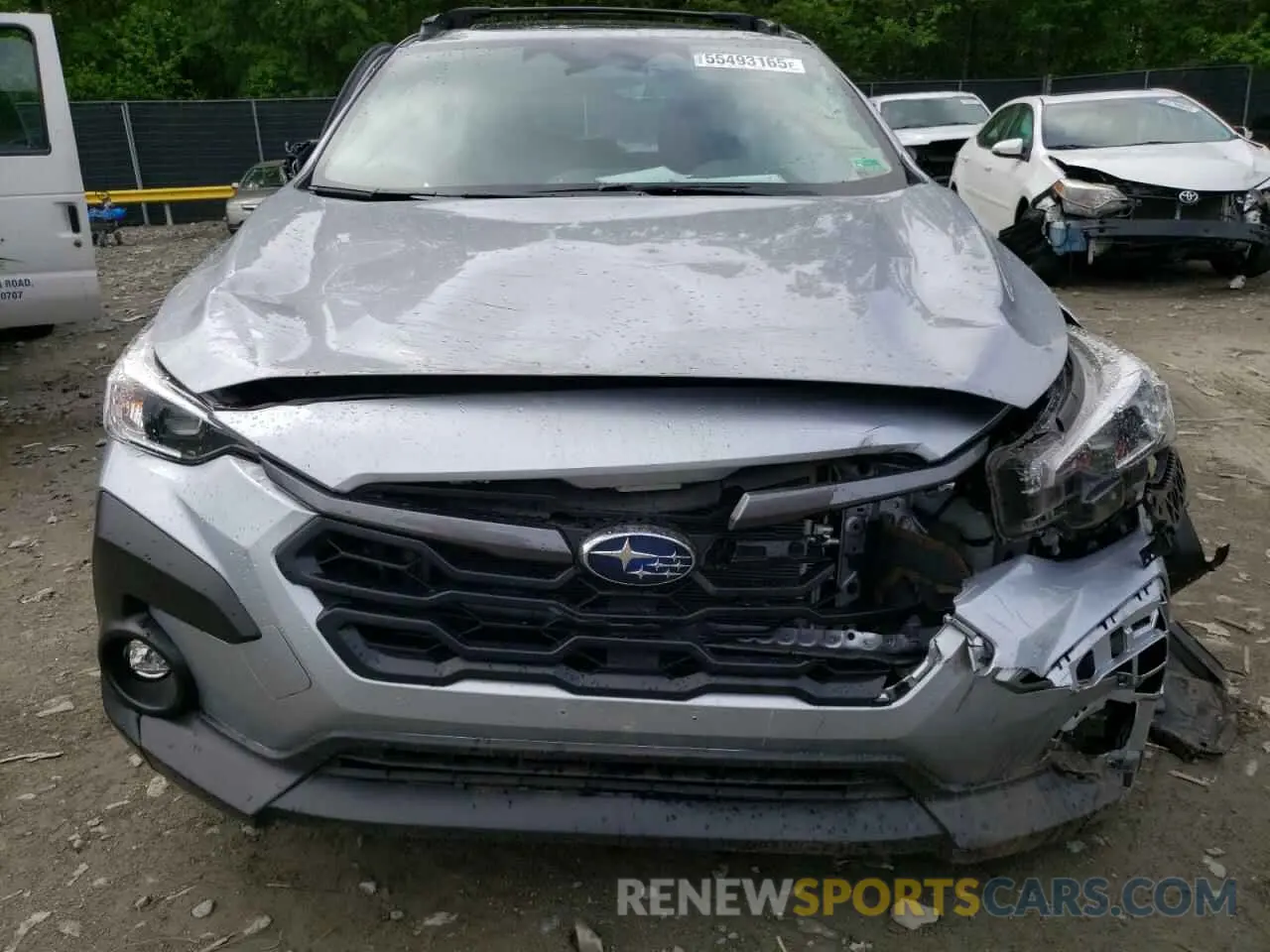 5 fotografías del automóvil dañado JF2GUADC6R8331825 SUBARU CROSSTREK 2024