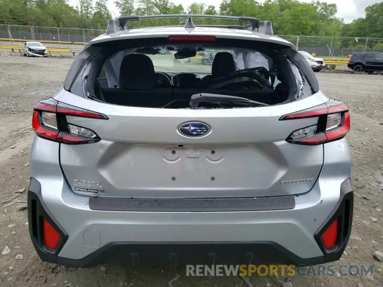 6 fotografías del automóvil dañado JF2GUADC6R8331825 SUBARU CROSSTREK 2024