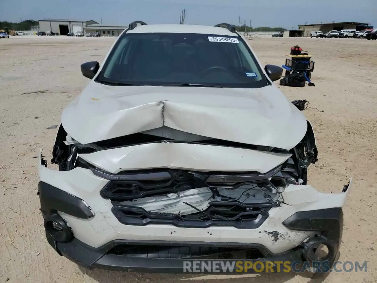 5 fotografías del automóvil dañado JF2GUADC6R8363416 SUBARU CROSSTREK 2024