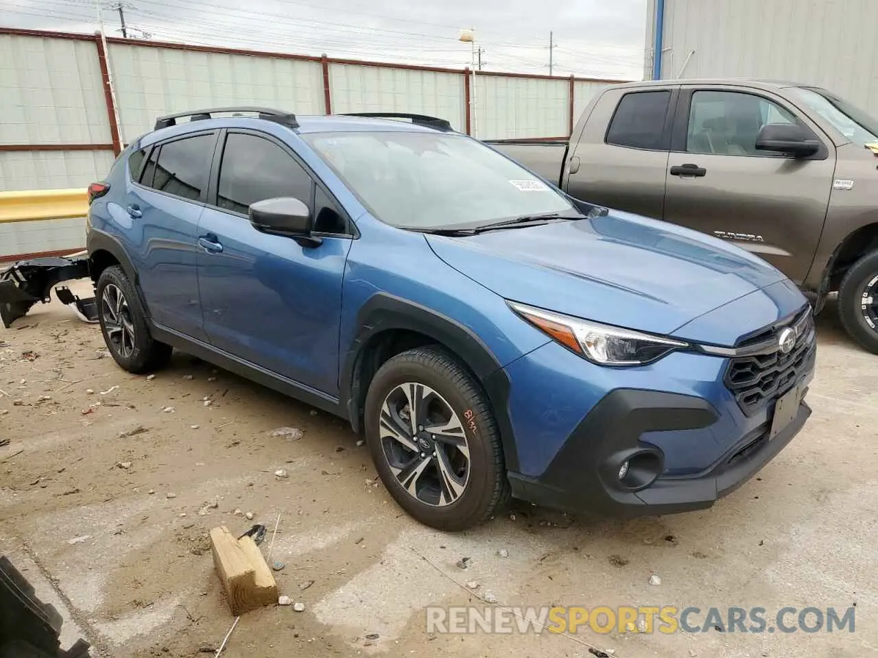 4 fotografías del automóvil dañado JF2GUADC6RH283369 SUBARU CROSSTREK 2024