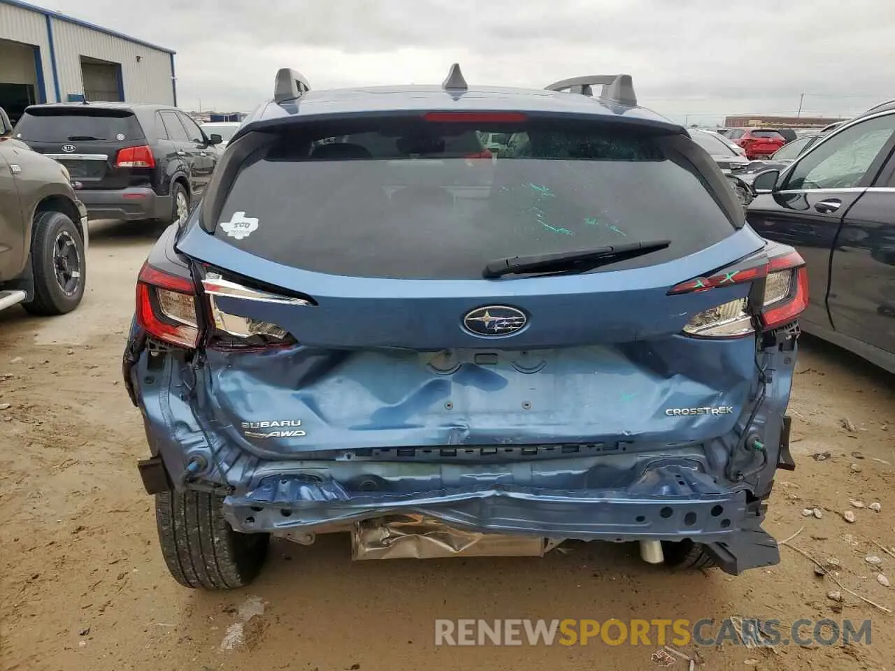 6 fotografías del automóvil dañado JF2GUADC6RH283369 SUBARU CROSSTREK 2024