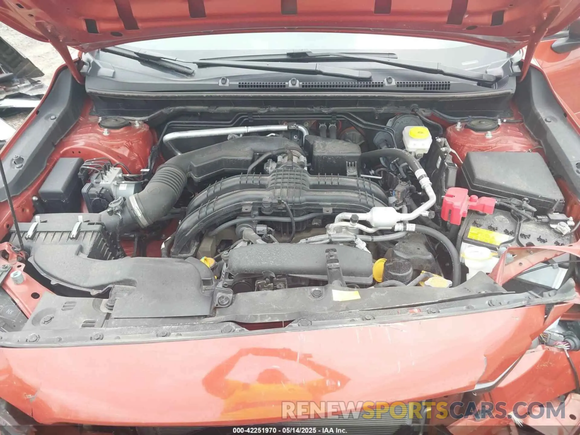 10 fotografías del automóvil dañado JF2GUADC6RH302552 SUBARU CROSSTREK 2024