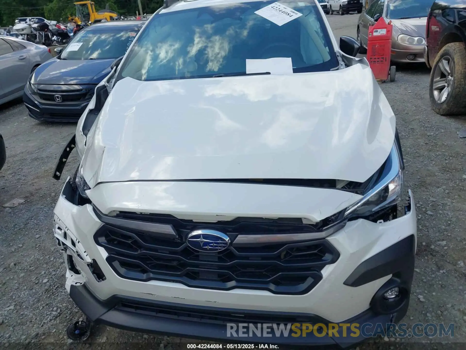 6 fotografías del automóvil dañado JF2GUADC6RH343456 SUBARU CROSSTREK 2024