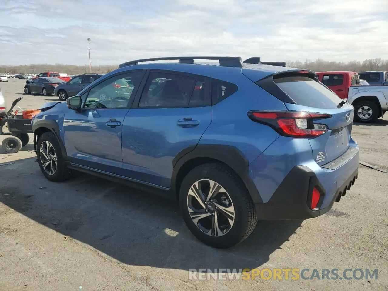 2 fotografías del automóvil dañado JF2GUADC6RH852740 SUBARU CROSSTREK 2024