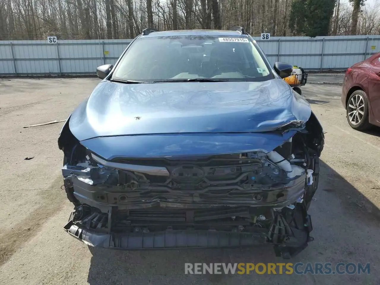 5 fotografías del automóvil dañado JF2GUADC6RH852740 SUBARU CROSSTREK 2024