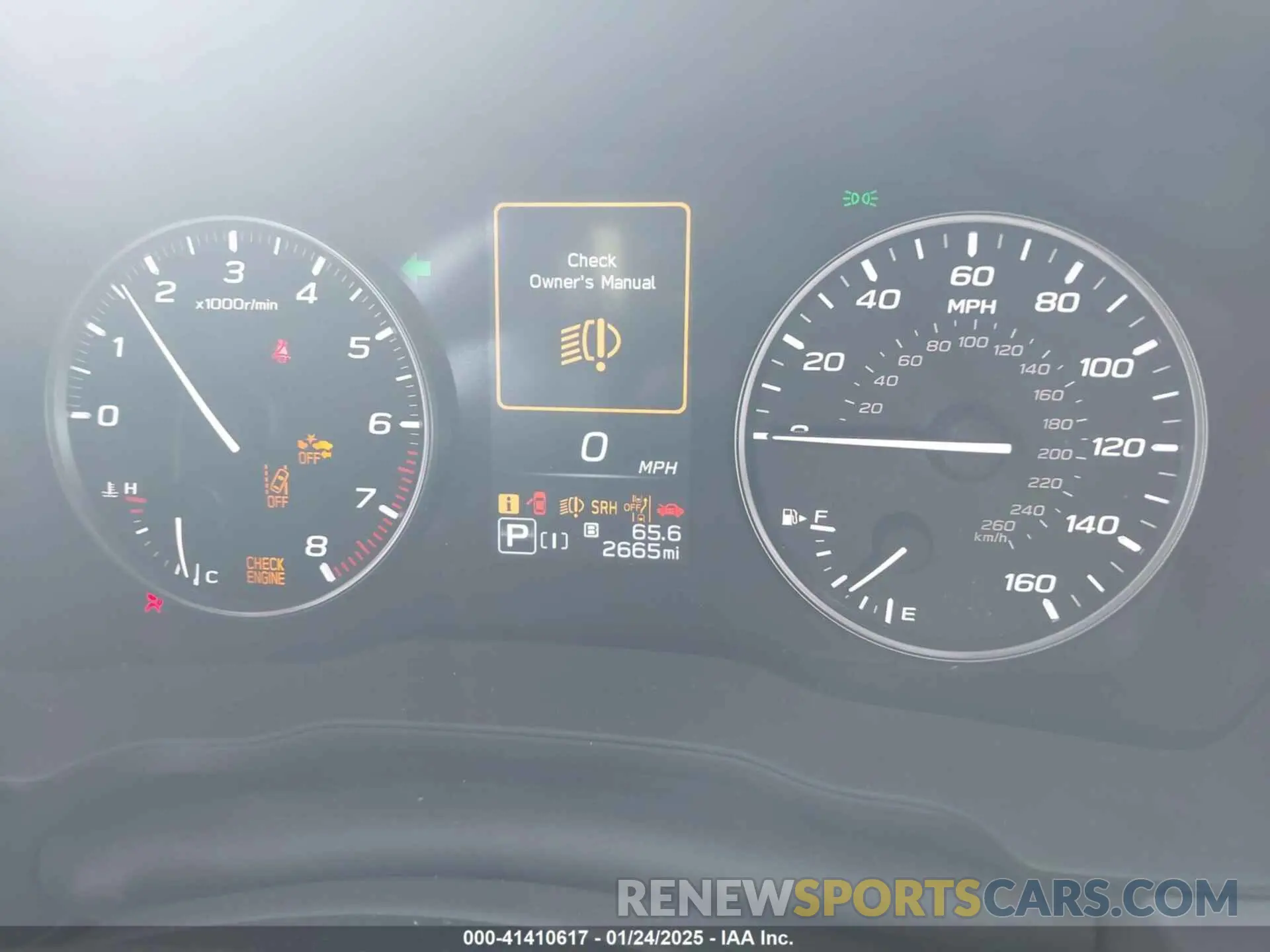 7 fotografías del automóvil dañado JF2GUADC6RH878089 SUBARU CROSSTREK 2024