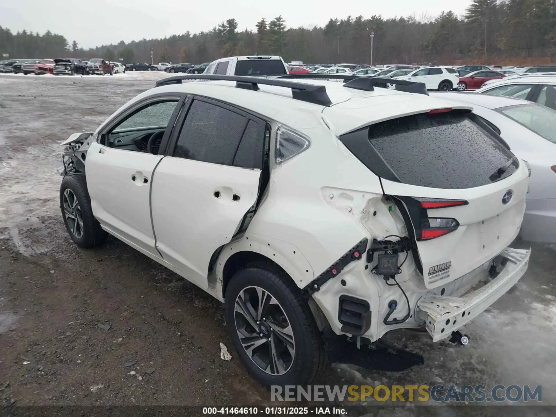 3 fotografías del automóvil dañado JF2GUADC7R8212410 SUBARU CROSSTREK 2024
