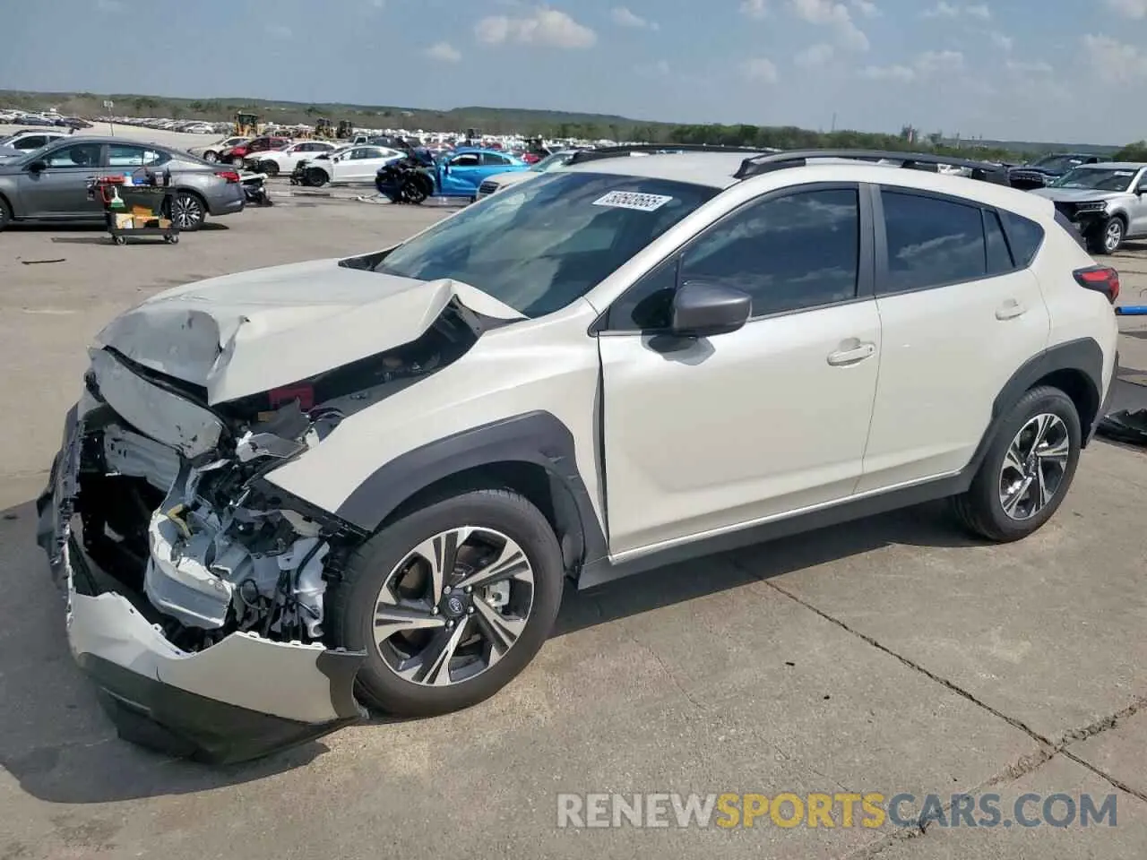 1 fotografías del automóvil dañado JF2GUADC7R8906823 SUBARU CROSSTREK 2024