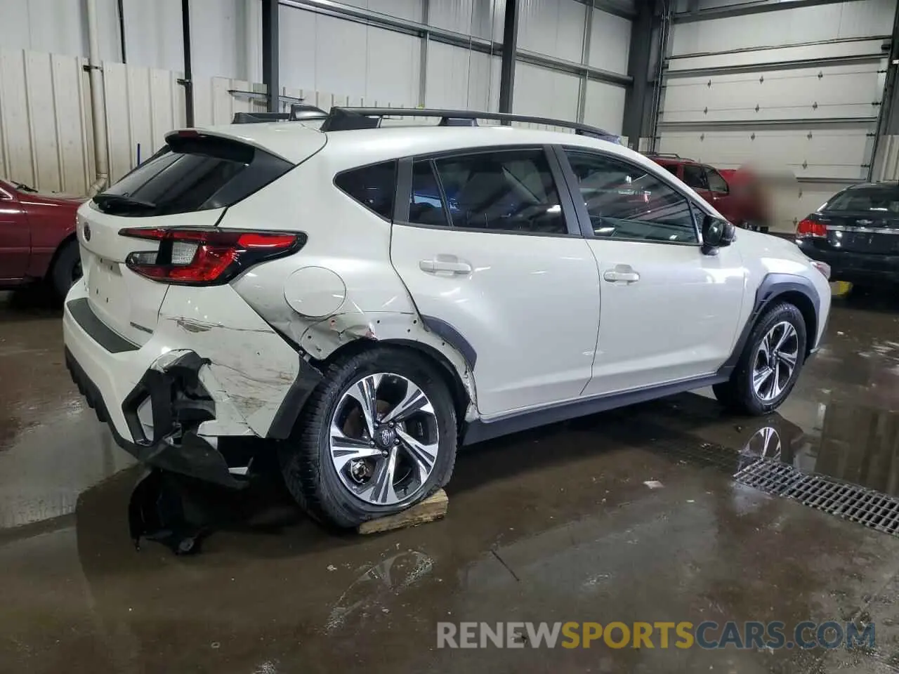 3 fotografías del automóvil dañado JF2GUADC7RH224430 SUBARU CROSSTREK 2024