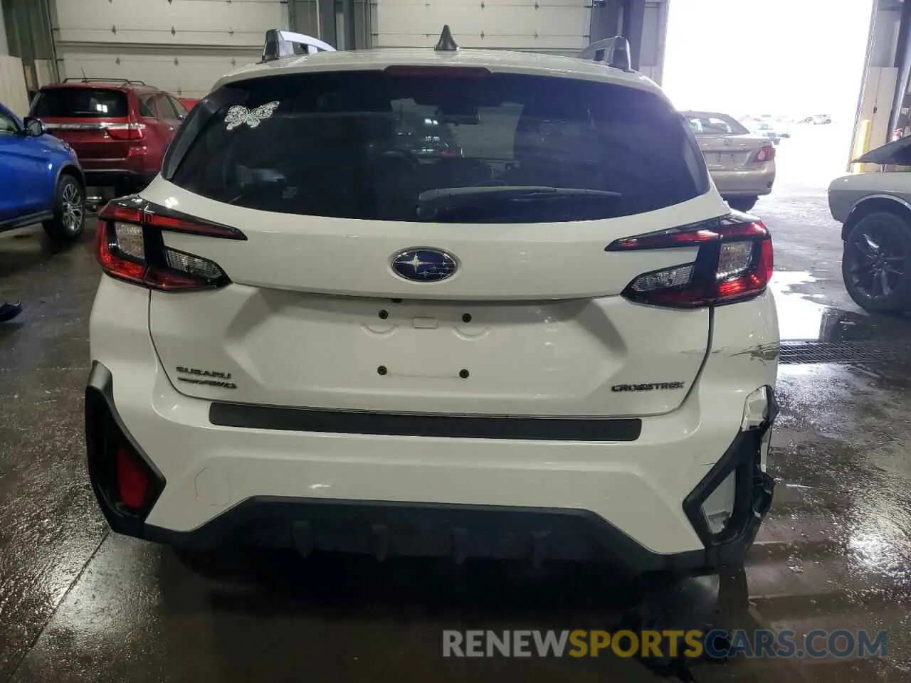 6 fotografías del automóvil dañado JF2GUADC7RH224430 SUBARU CROSSTREK 2024