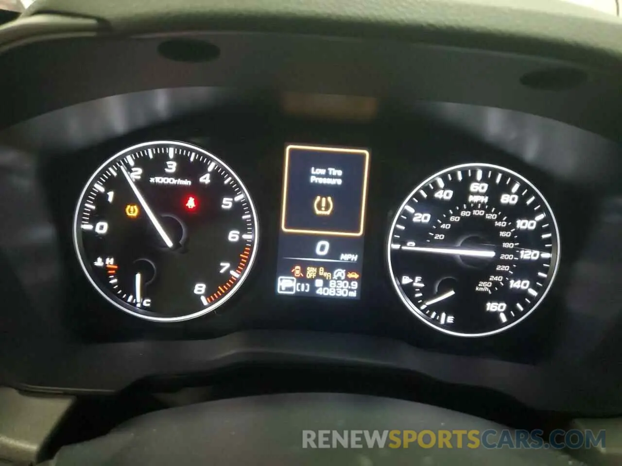 9 fotografías del automóvil dañado JF2GUADC7RH224430 SUBARU CROSSTREK 2024