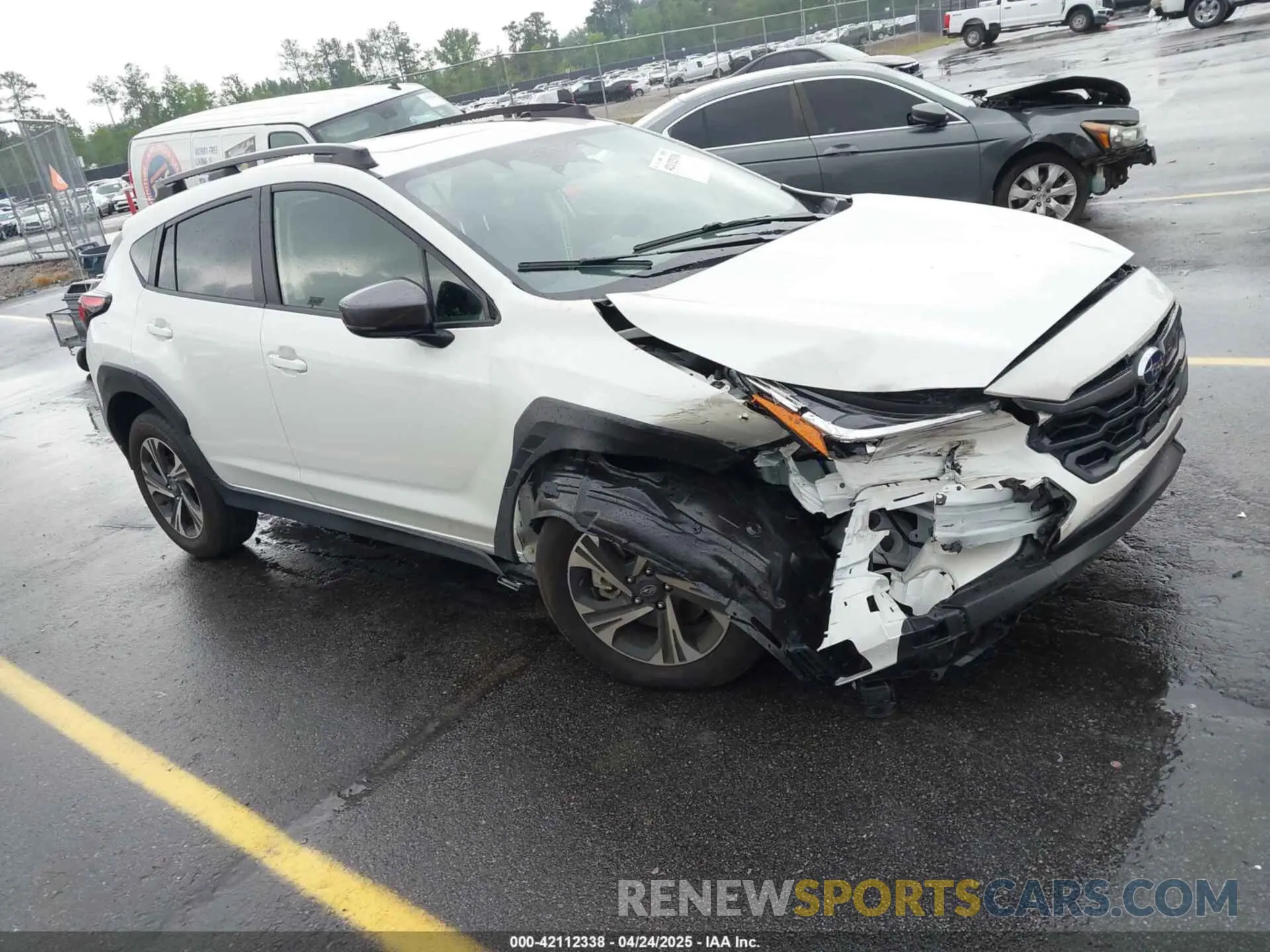 1 fotografías del automóvil dañado JF2GUADC7RH358077 SUBARU CROSSTREK 2024