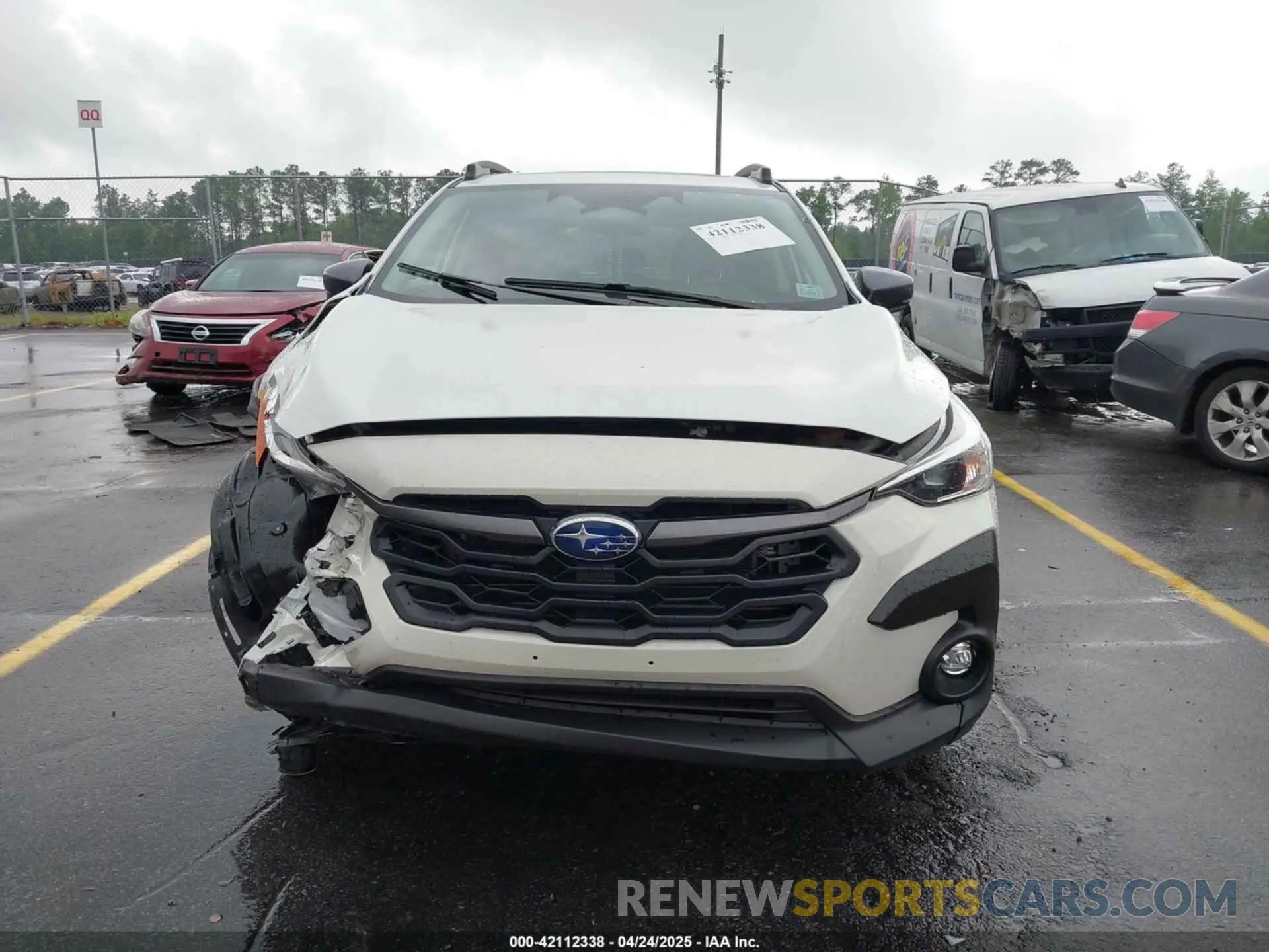12 fotografías del automóvil dañado JF2GUADC7RH358077 SUBARU CROSSTREK 2024