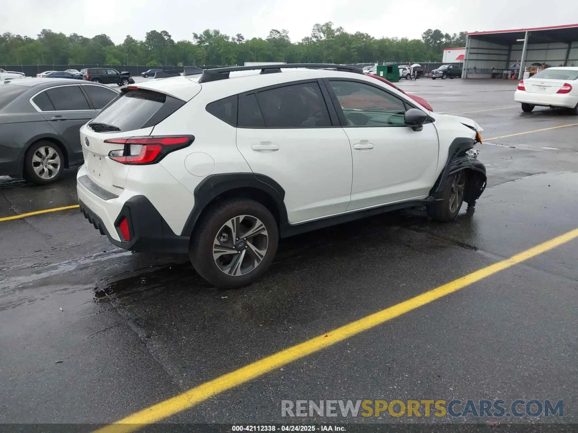 4 fotografías del automóvil dañado JF2GUADC7RH358077 SUBARU CROSSTREK 2024