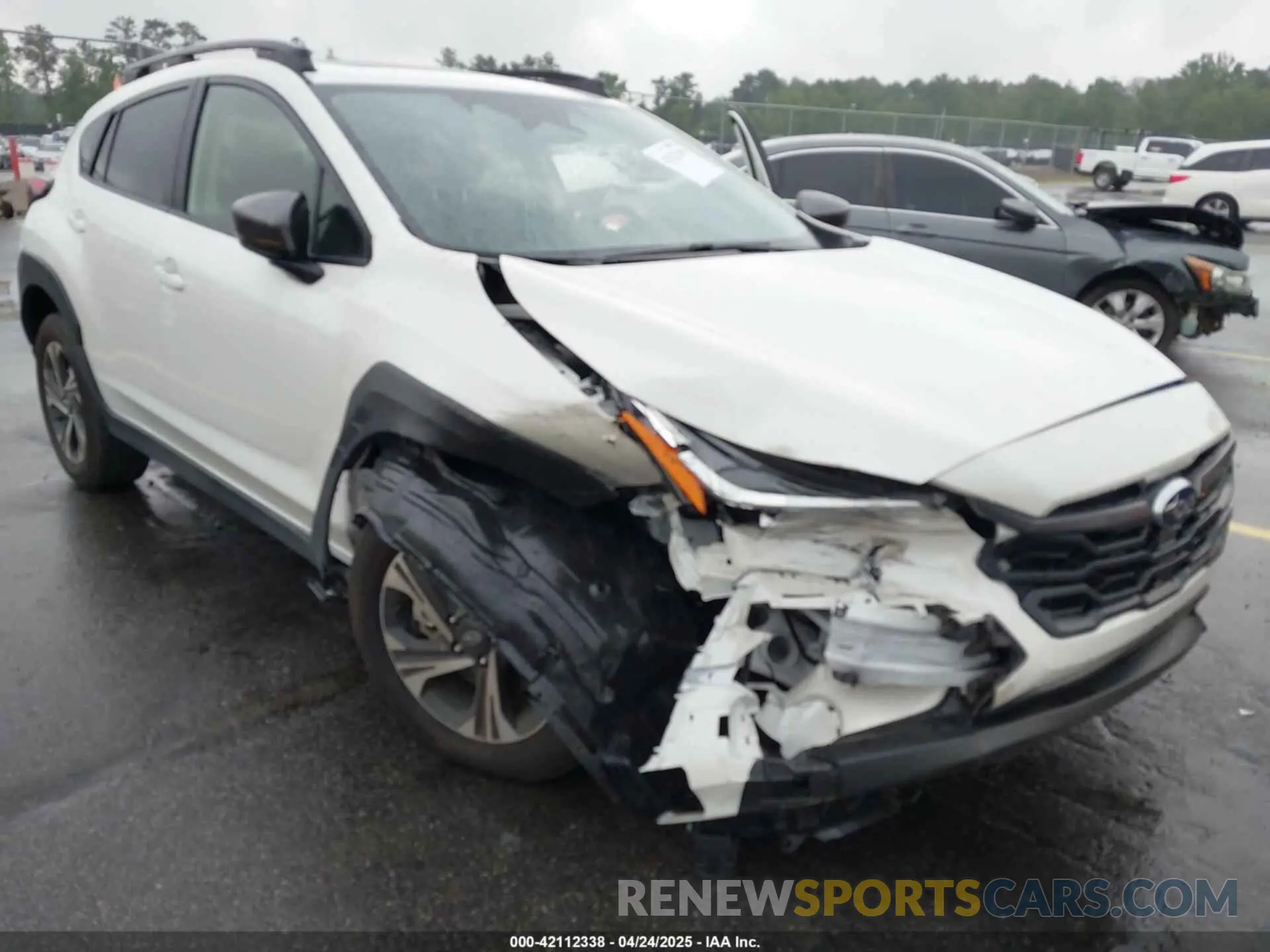 6 fotografías del automóvil dañado JF2GUADC7RH358077 SUBARU CROSSTREK 2024
