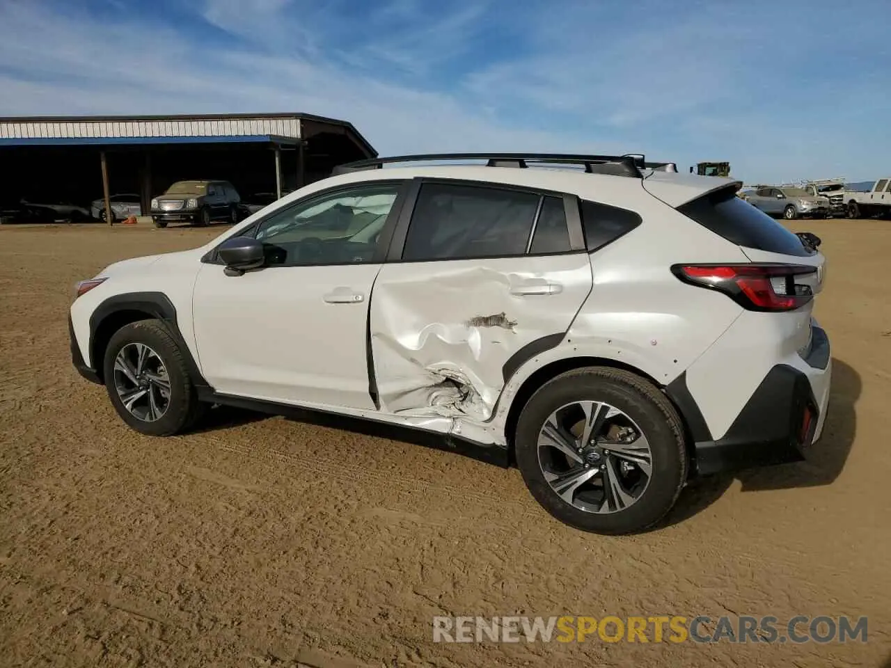 2 fotografías del automóvil dañado JF2GUADC7RH864668 SUBARU CROSSTREK 2024